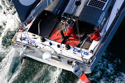 DEPART DE LA TRANSAT JACQUES VABRE.