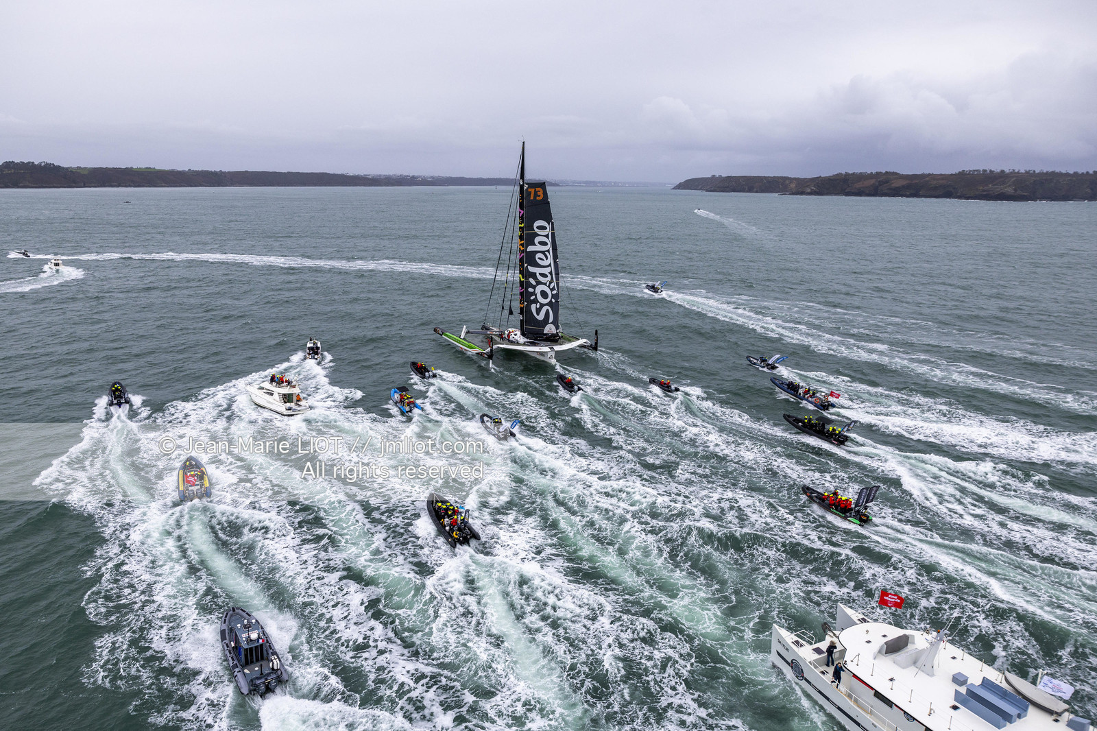 THOMAS COVILLE - ARKEA ULTIM CHALLENGE - ARRIVEE