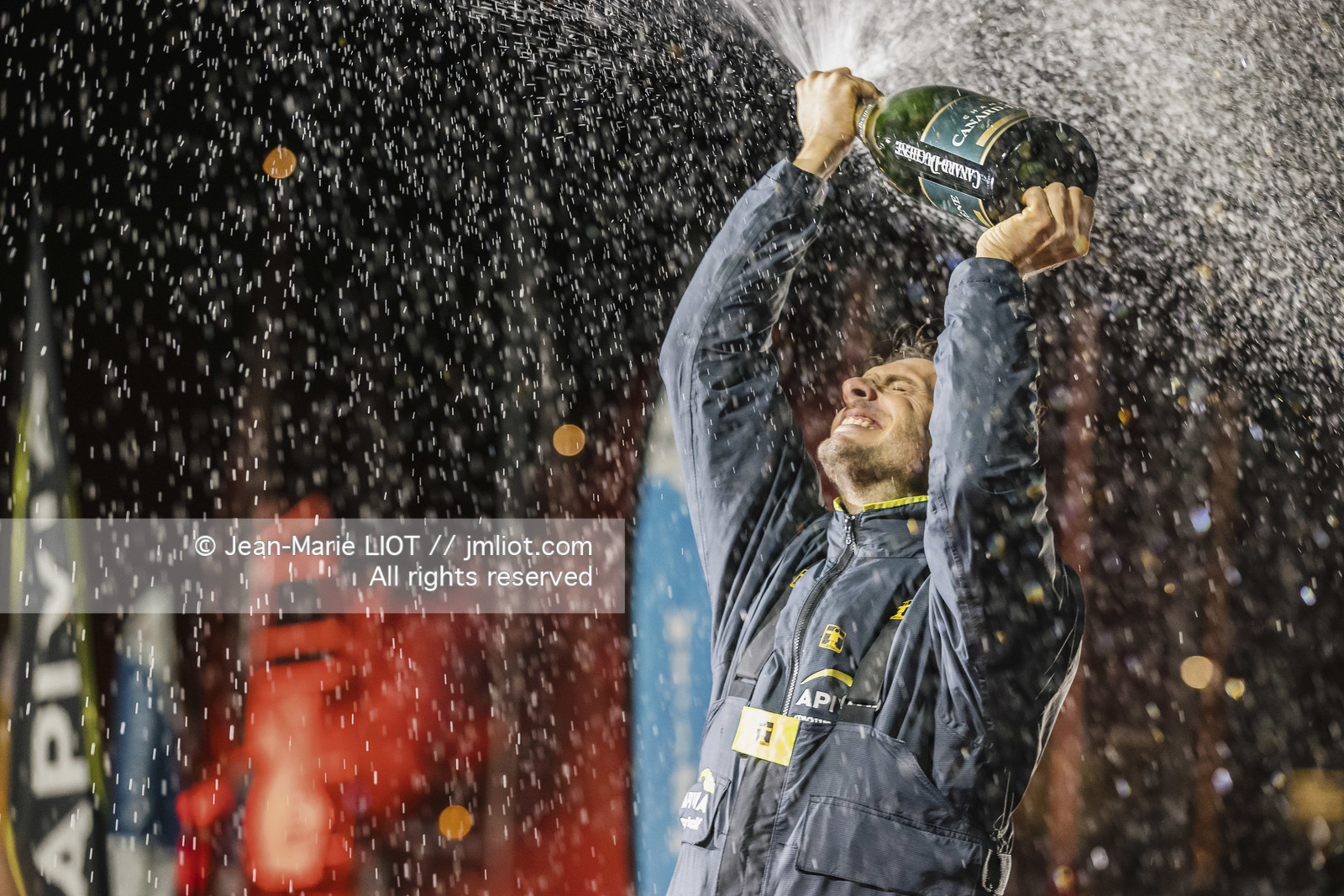 VENDEE GLOBE 2020-2021 - ARRIVEE CHARLIE DALIN