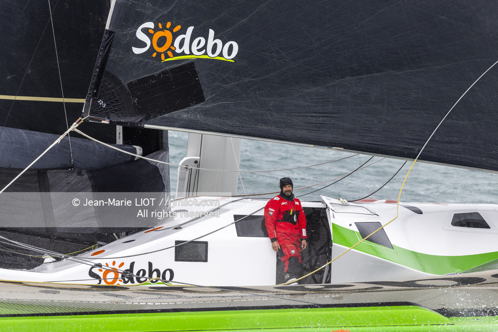 THOMAS COVILLE - ARKEA ULTIM CHALLENGE - ARRIVEE