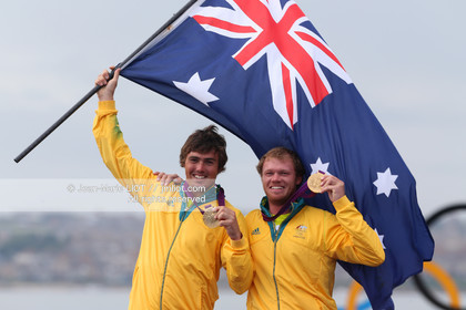 LONDON 2012 - SAILING - 49ER MEN.