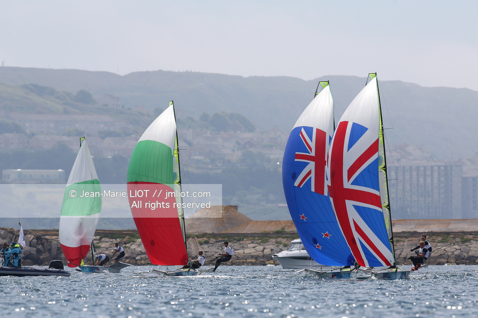 LONDON 2012 - SAILING - 49ER MEN.
