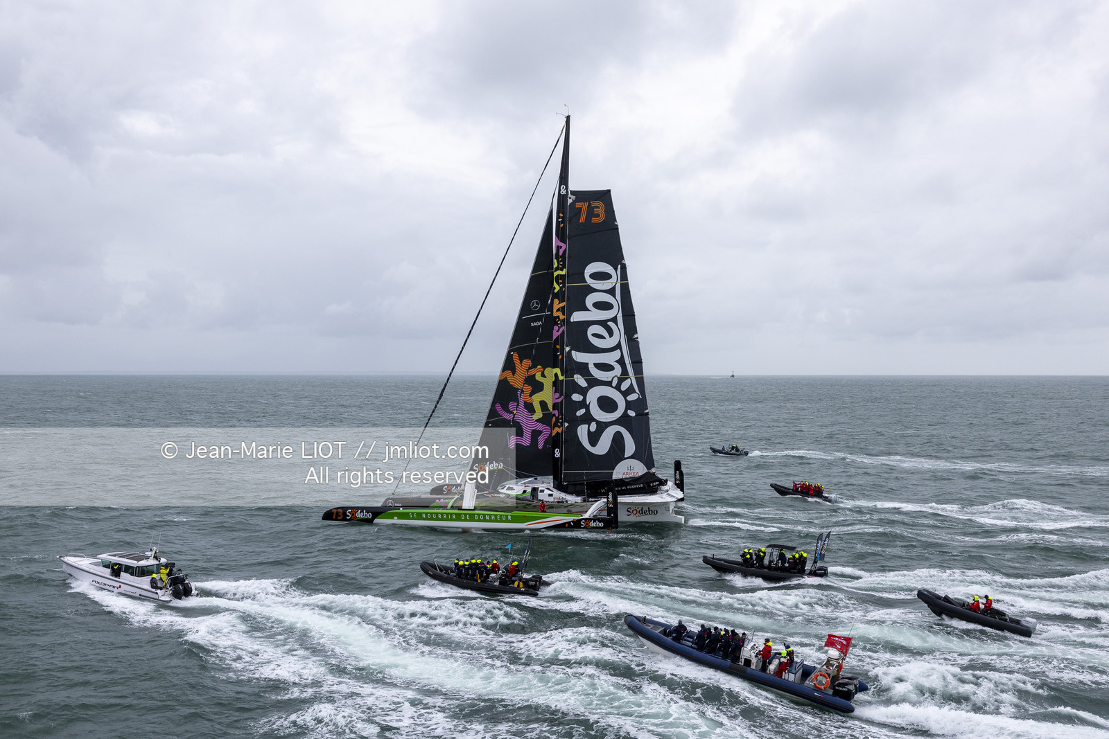 THOMAS COVILLE - ARKEA ULTIM CHALLENGE - ARRIVEE