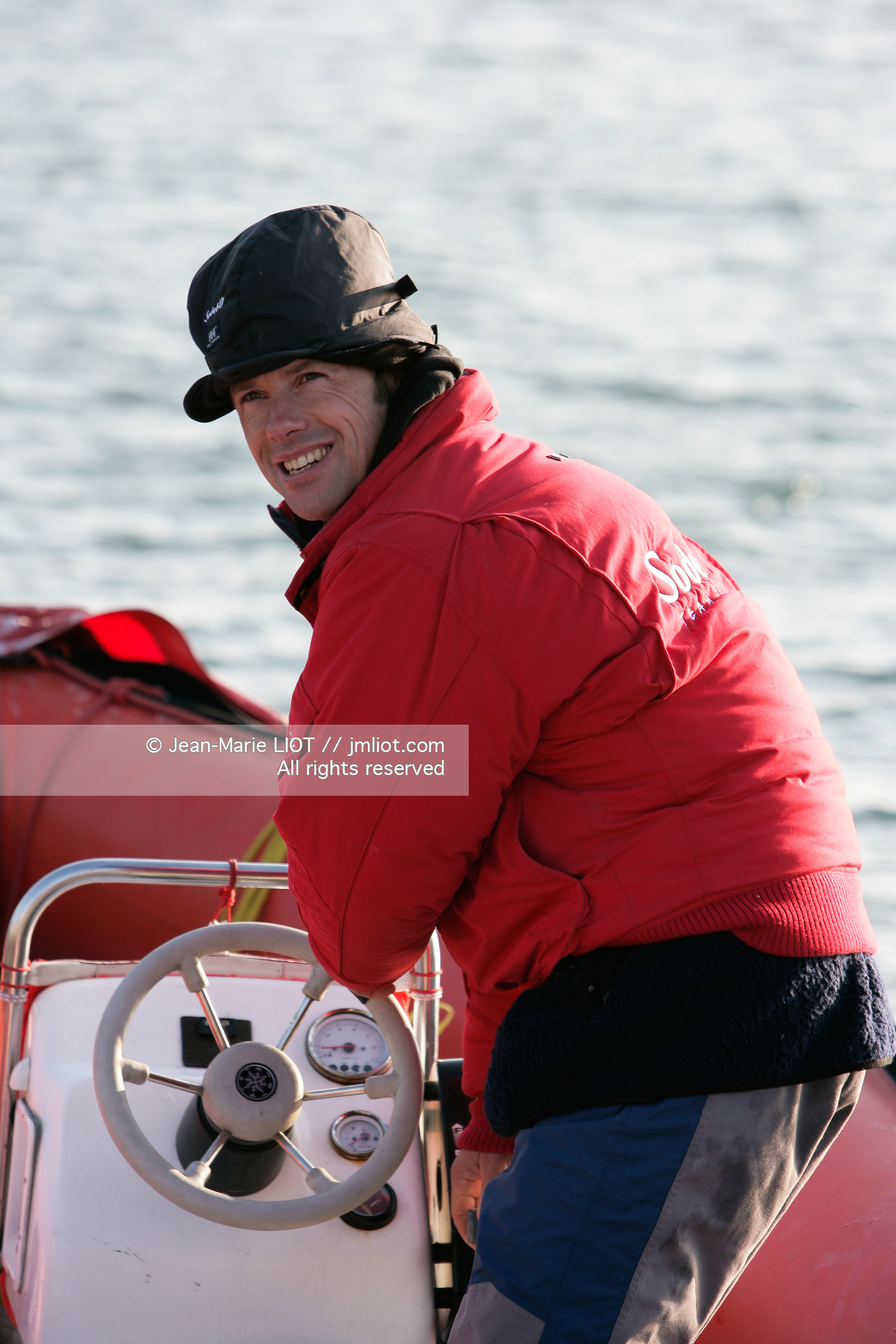 MAXI TRIMARAN SODEBO - THOMAS COVILLE - RECORD TOUR DU MONDE EN SOLITAIRE..