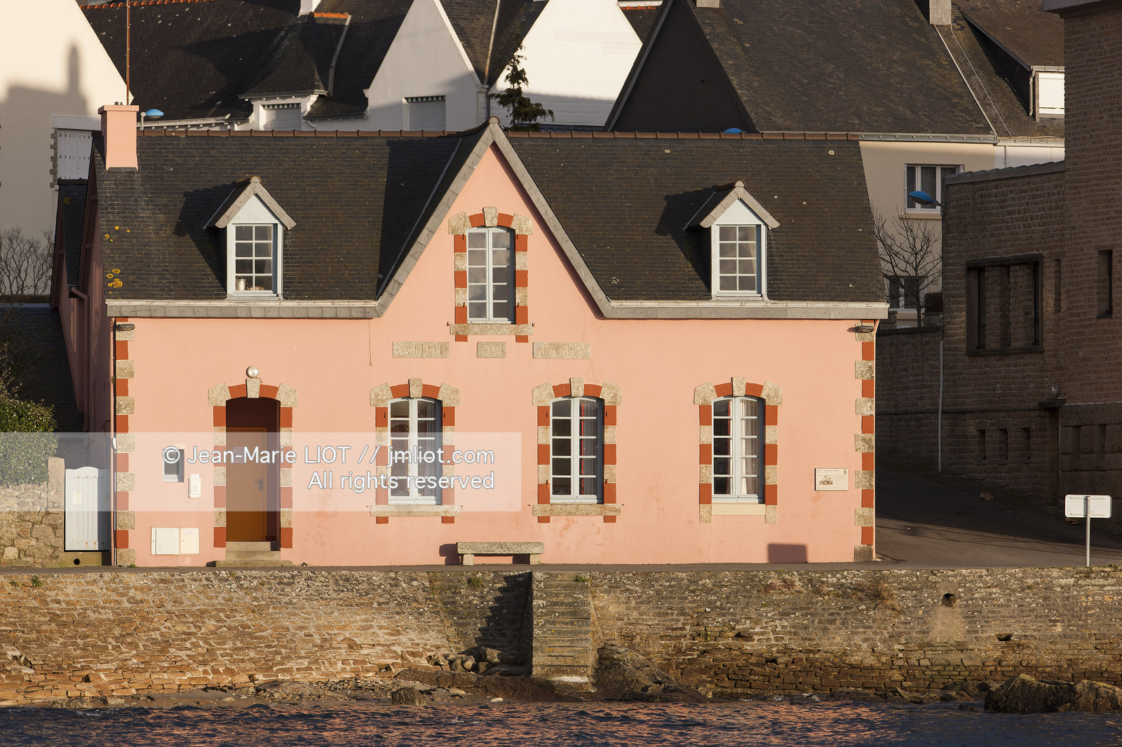 France, Finistère-Sud (29), Concarneau, L'abri du Marin dans le Port de Concarneau