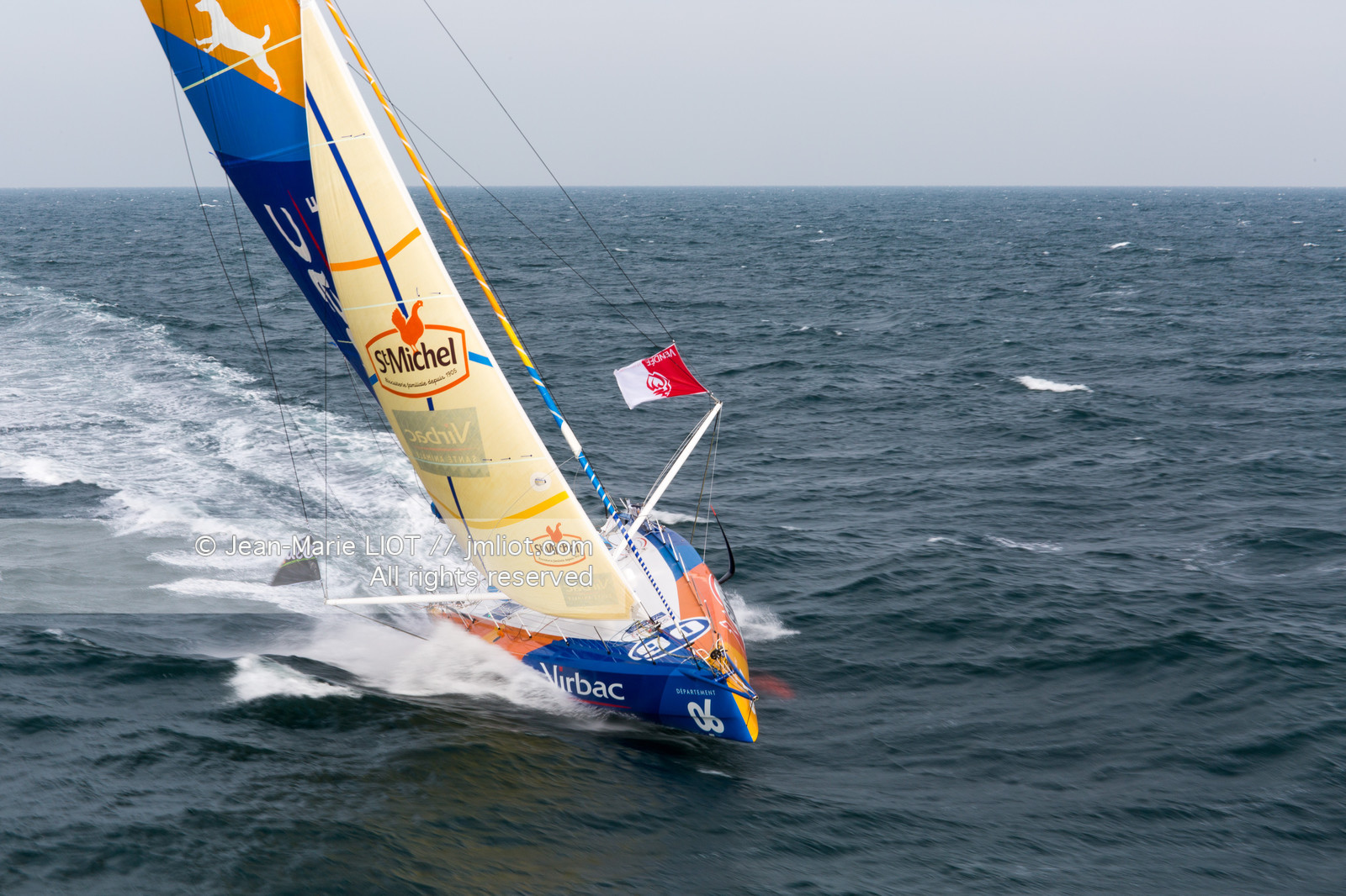 VENDEE GLOBE 2016-2017 - JEAN-PIERRE DICK - SAINT-MICHEL VIRBAC