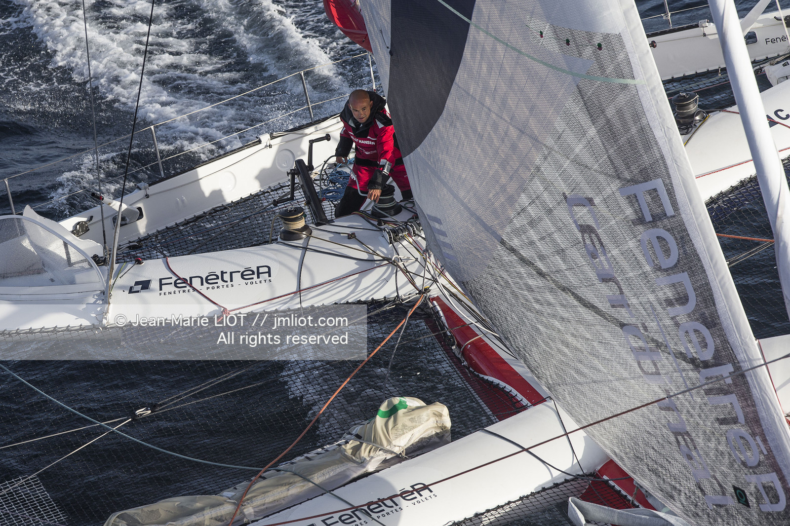 ROUTE DU RHUM 2014 - MULTI 50 FENETREA CARDINAL - ERWAN LE ROUX