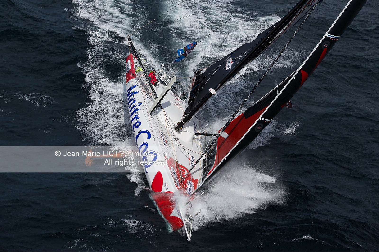IMOCA MAITRE COQ - JEREMIE BEYOU.