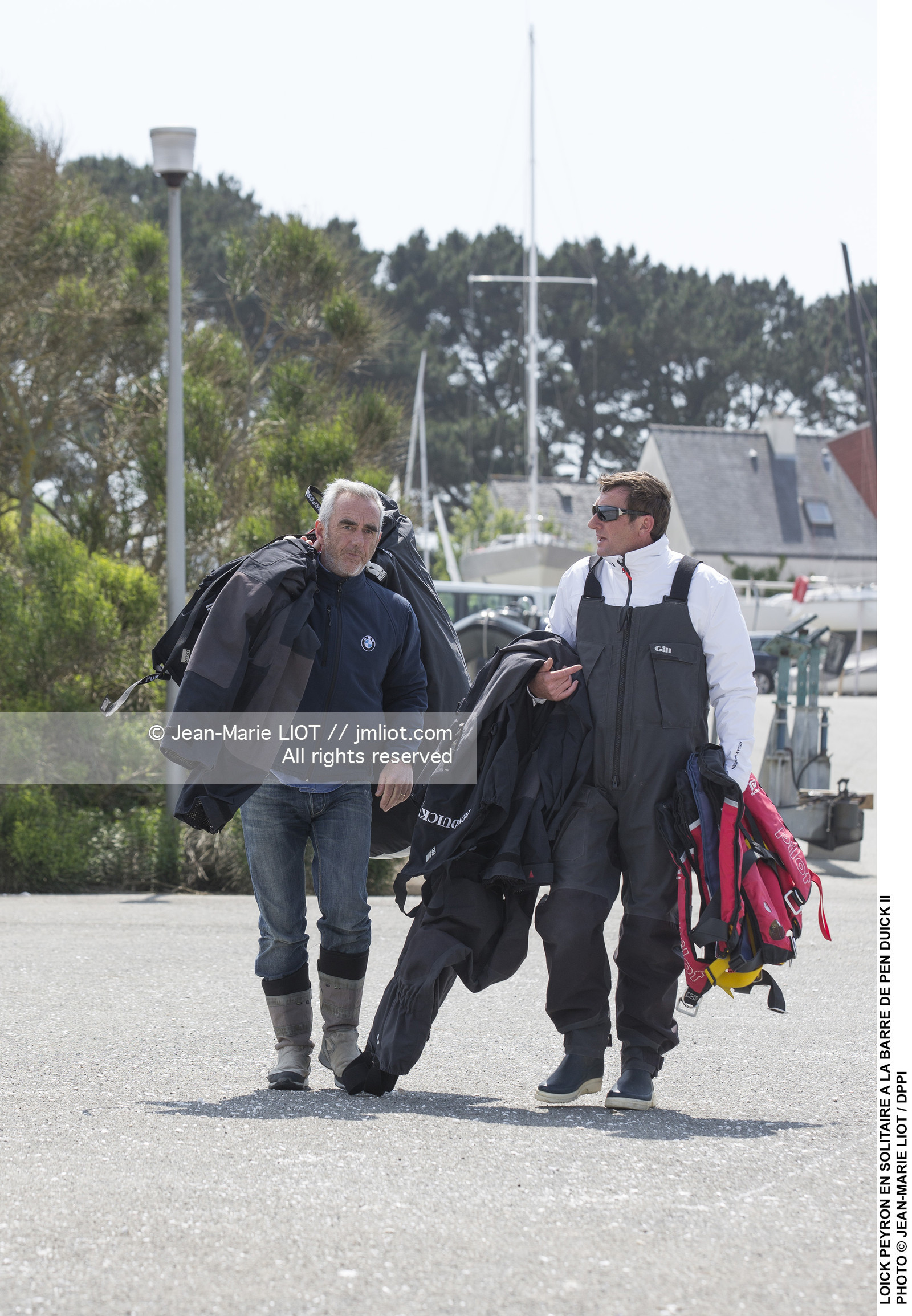 LOICK PEYRON A BORD DE PEN DUICK II