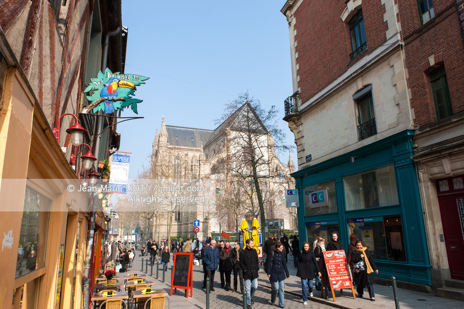 .France, Brittany, ile et vilaine monuments and visit of the city of rennes. Photo © Jean-Marie Liot