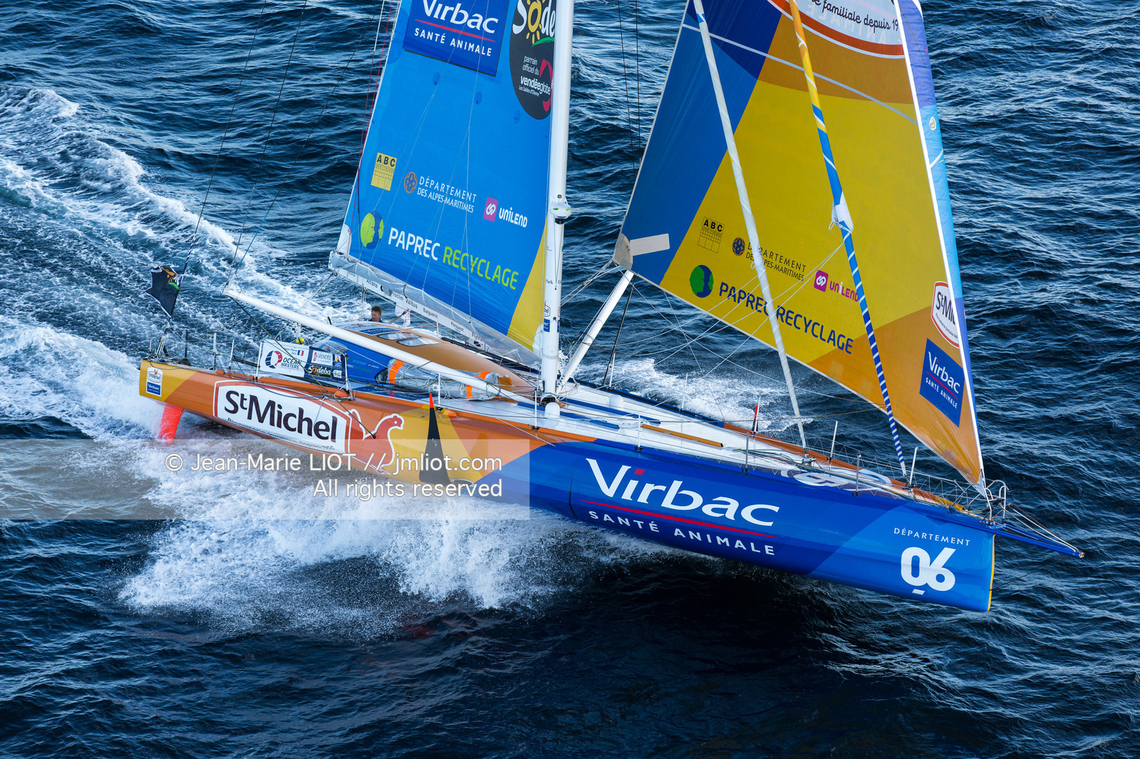 DEPART DU VENDEE GLOBE 2016-2017.