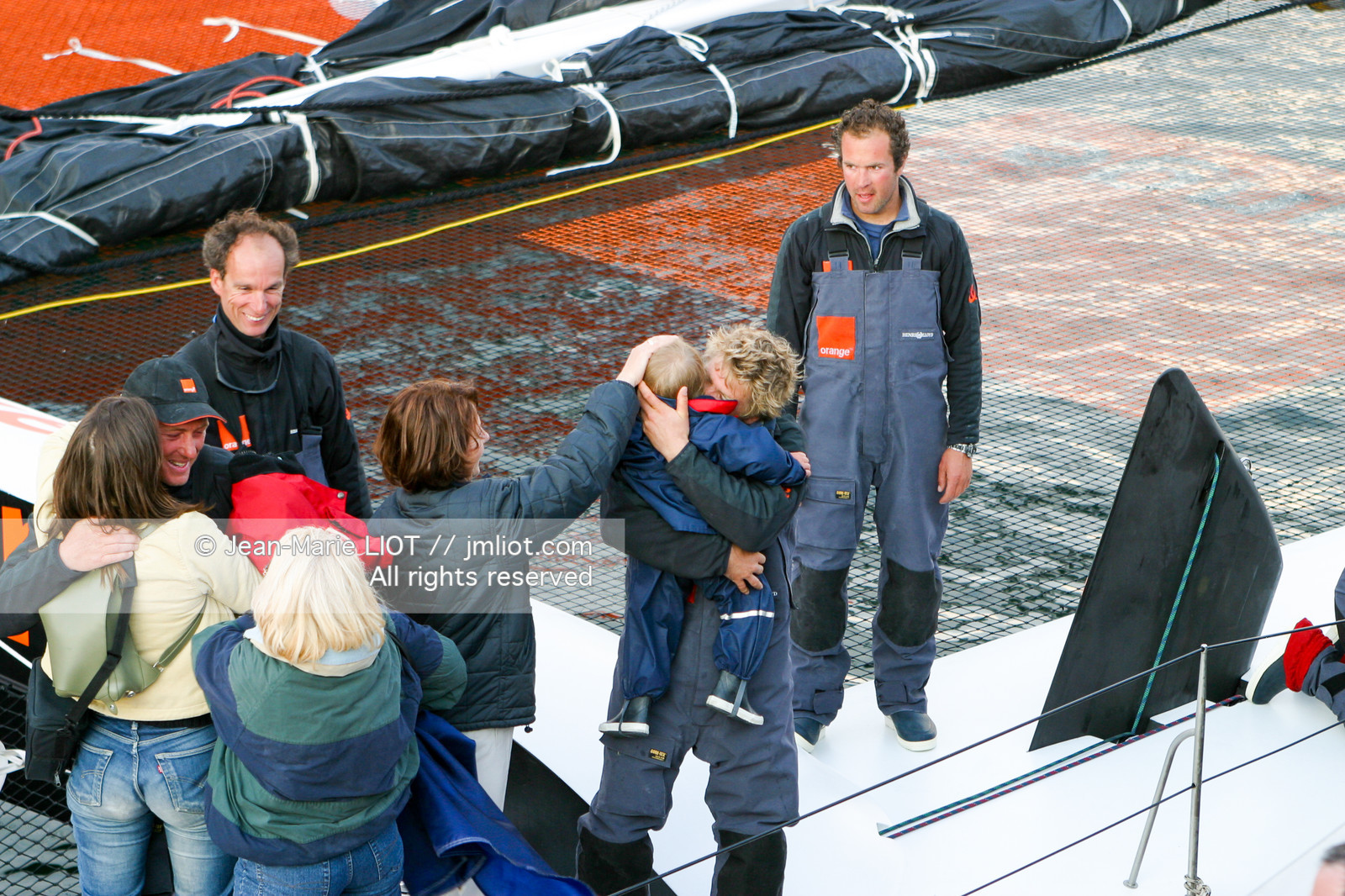 ARRIVEE ORANGE 2 BRUNO PEYRON