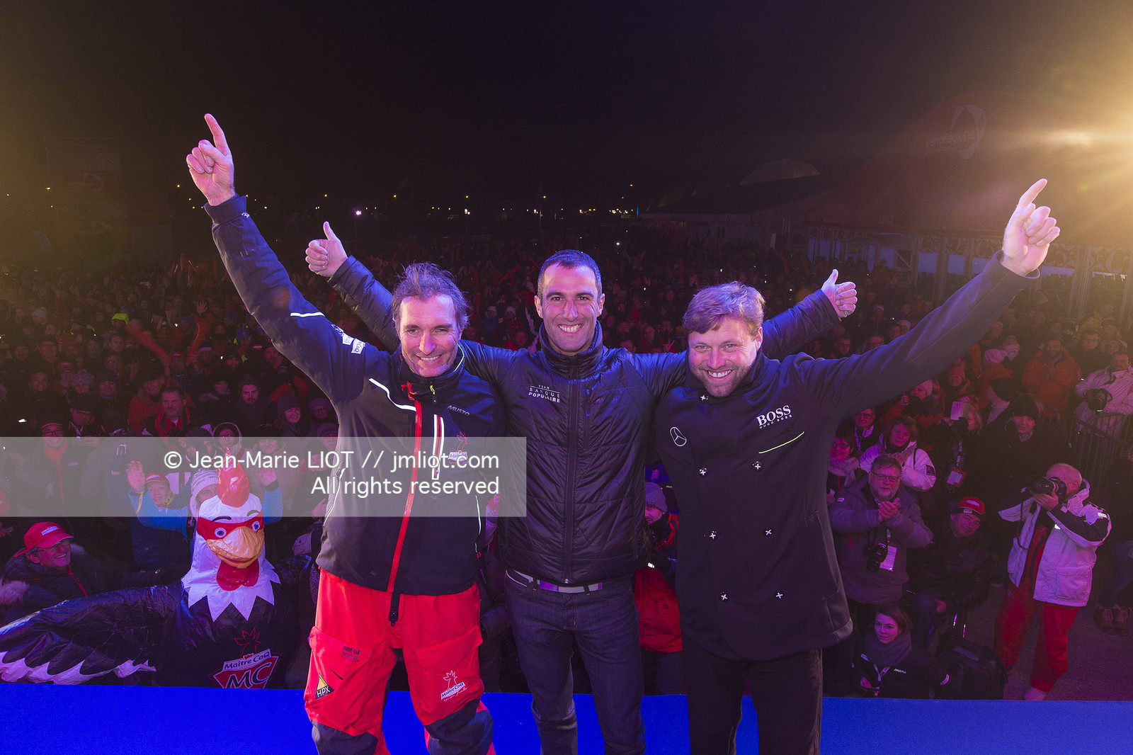 VENDEE GLOBE 2016-2017 - JEREMIE BEYOU, TROISIEME