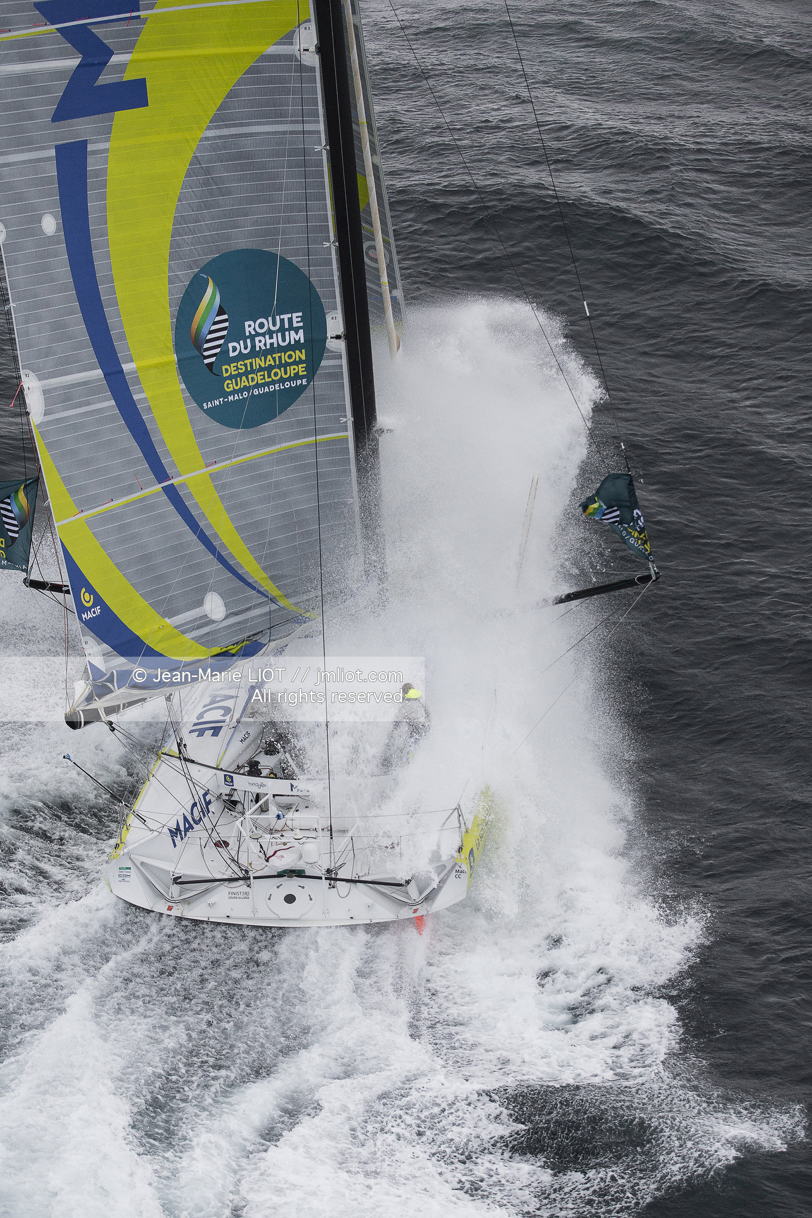 IMOCA - MACIF 2014 - BI RHUM AERIAL