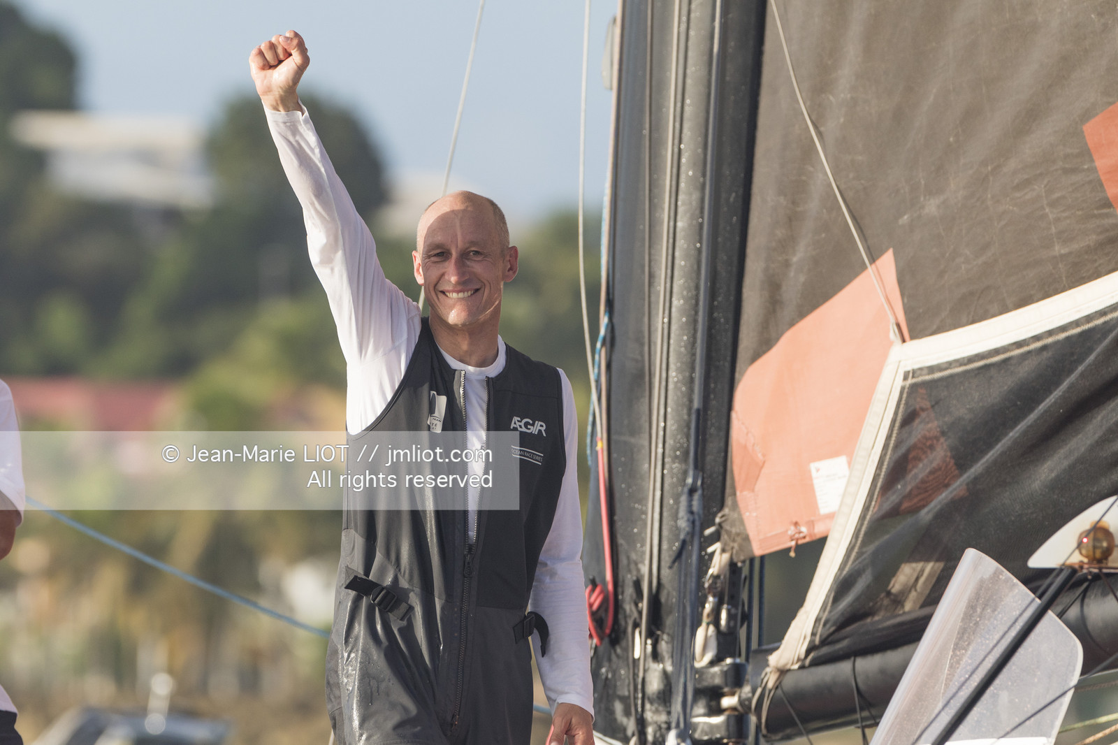 ARMEL TRIPON - ROUTE DU RHUM 2018 - ARRIVEE