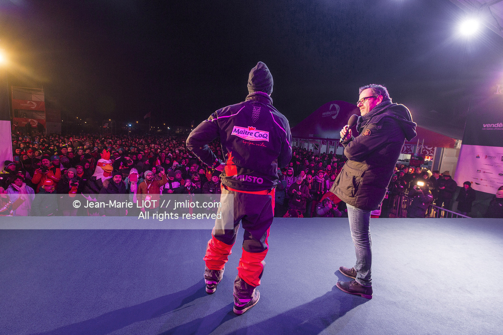 VENDEE GLOBE 2016-2017 - JEREMIE BEYOU, TROISIEME