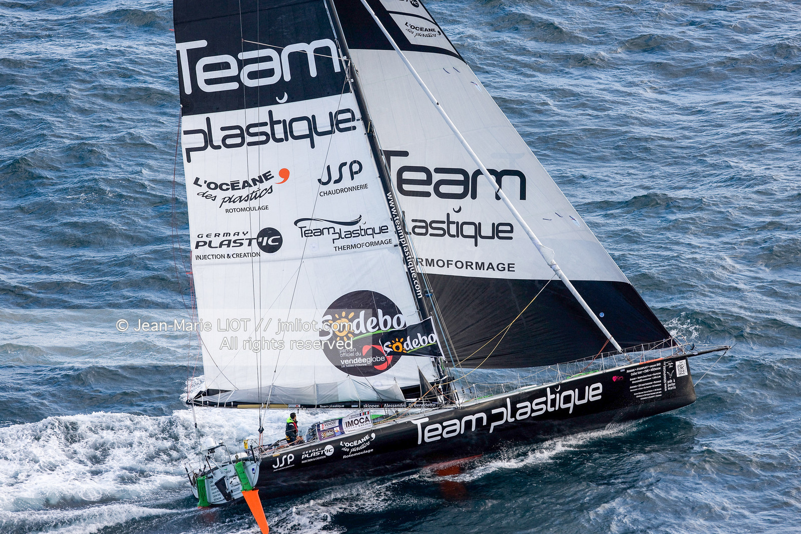 VENDEE GLOBE 2012-2013 - DEPART- JEAN-MARIE LIOT DPPI