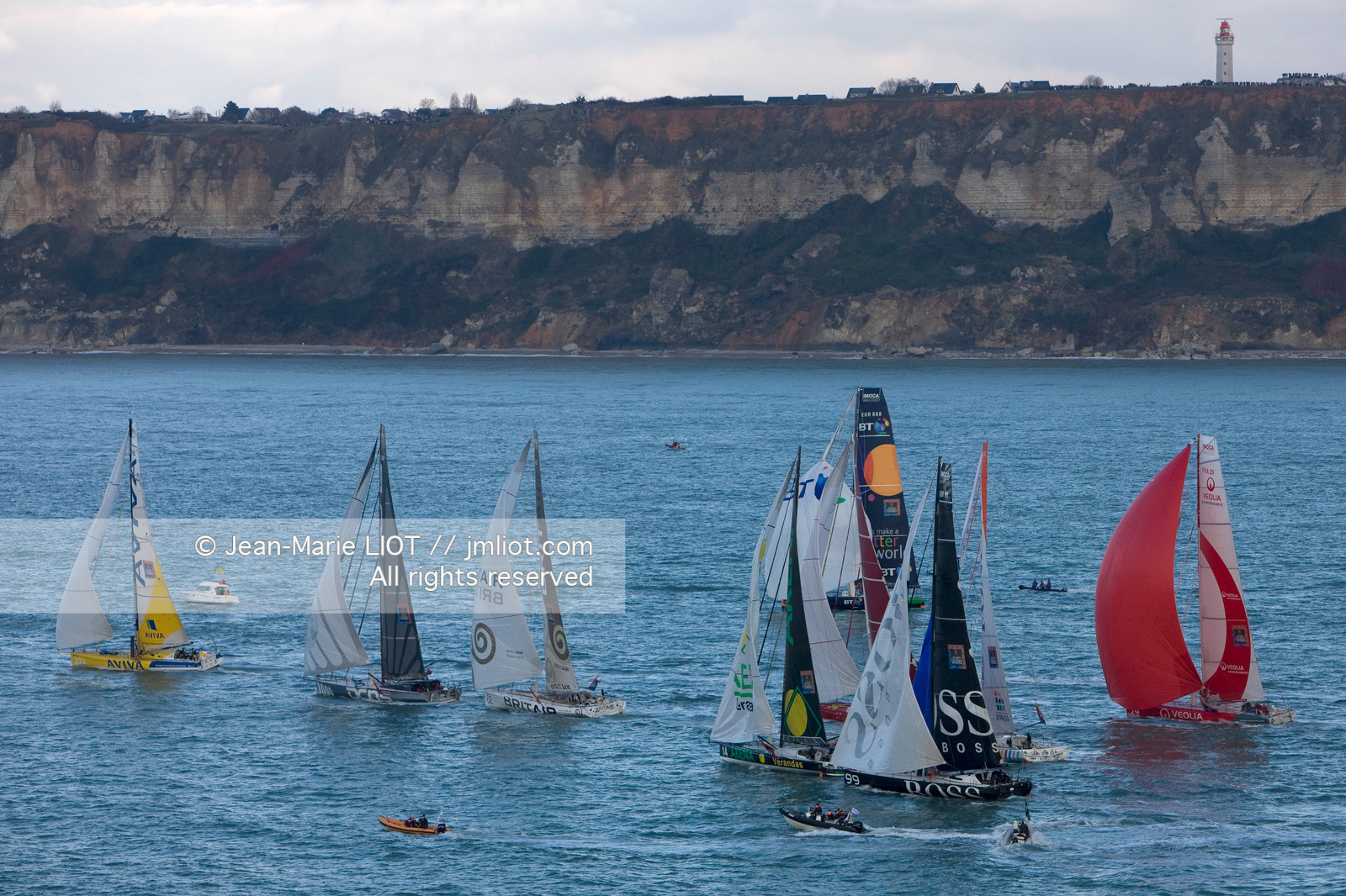 DEPART DE LA TRANSAT JACQUES VABRE.