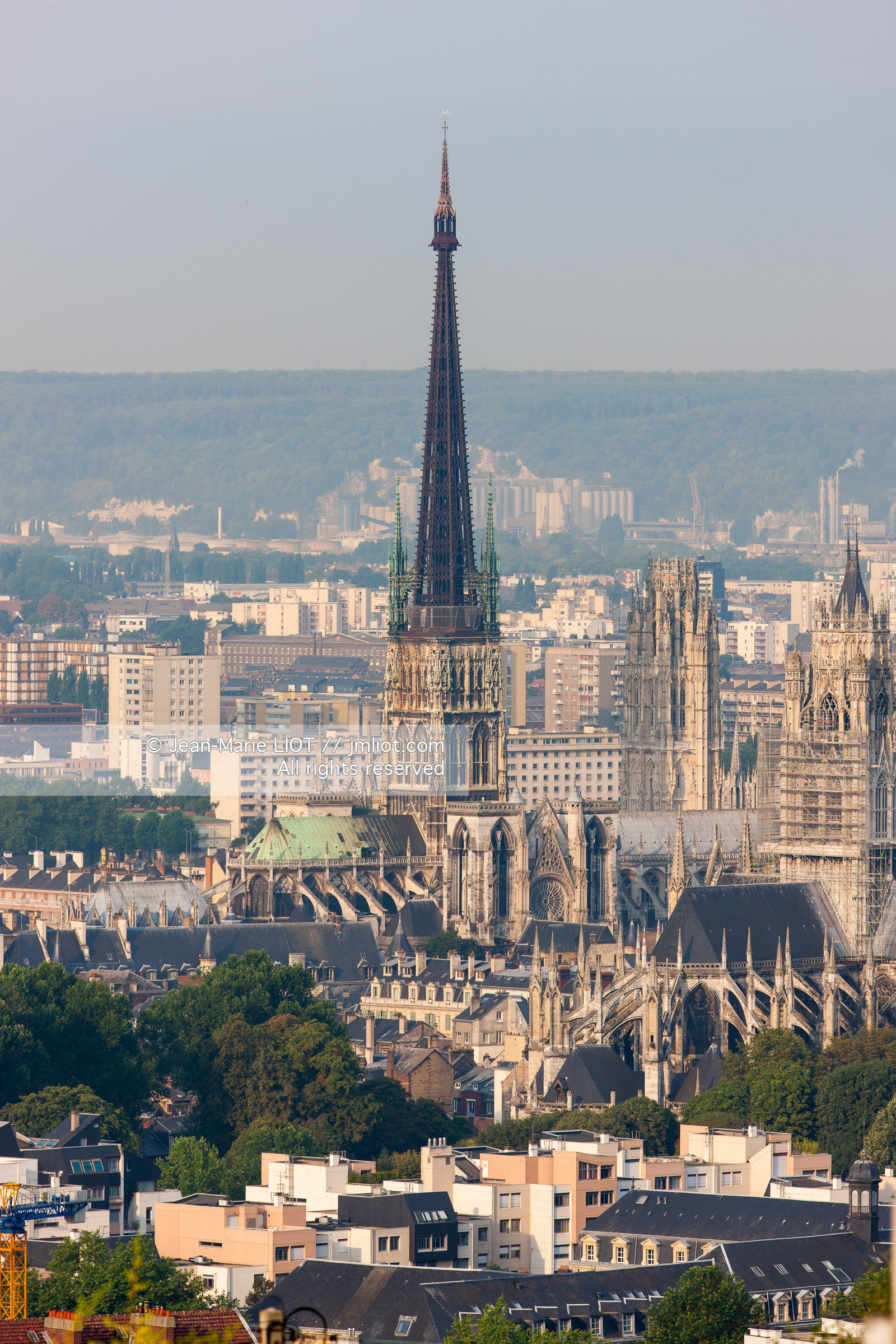 .Rouen prefecture of Normandy. Photo © Jean-Marie Liot