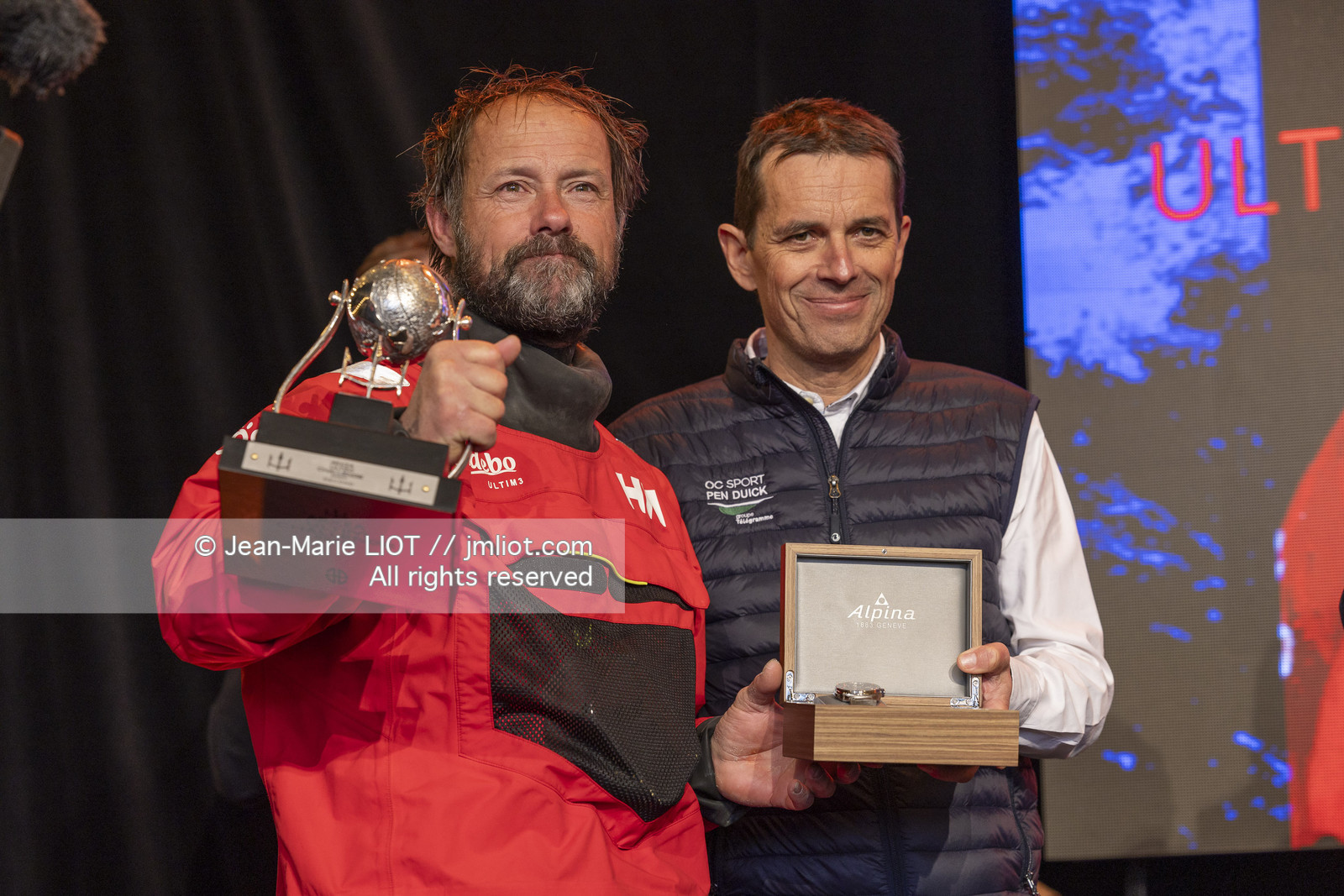 THOMAS COVILLE - ARKEA ULTIM CHALLENGE - ARRIVEE