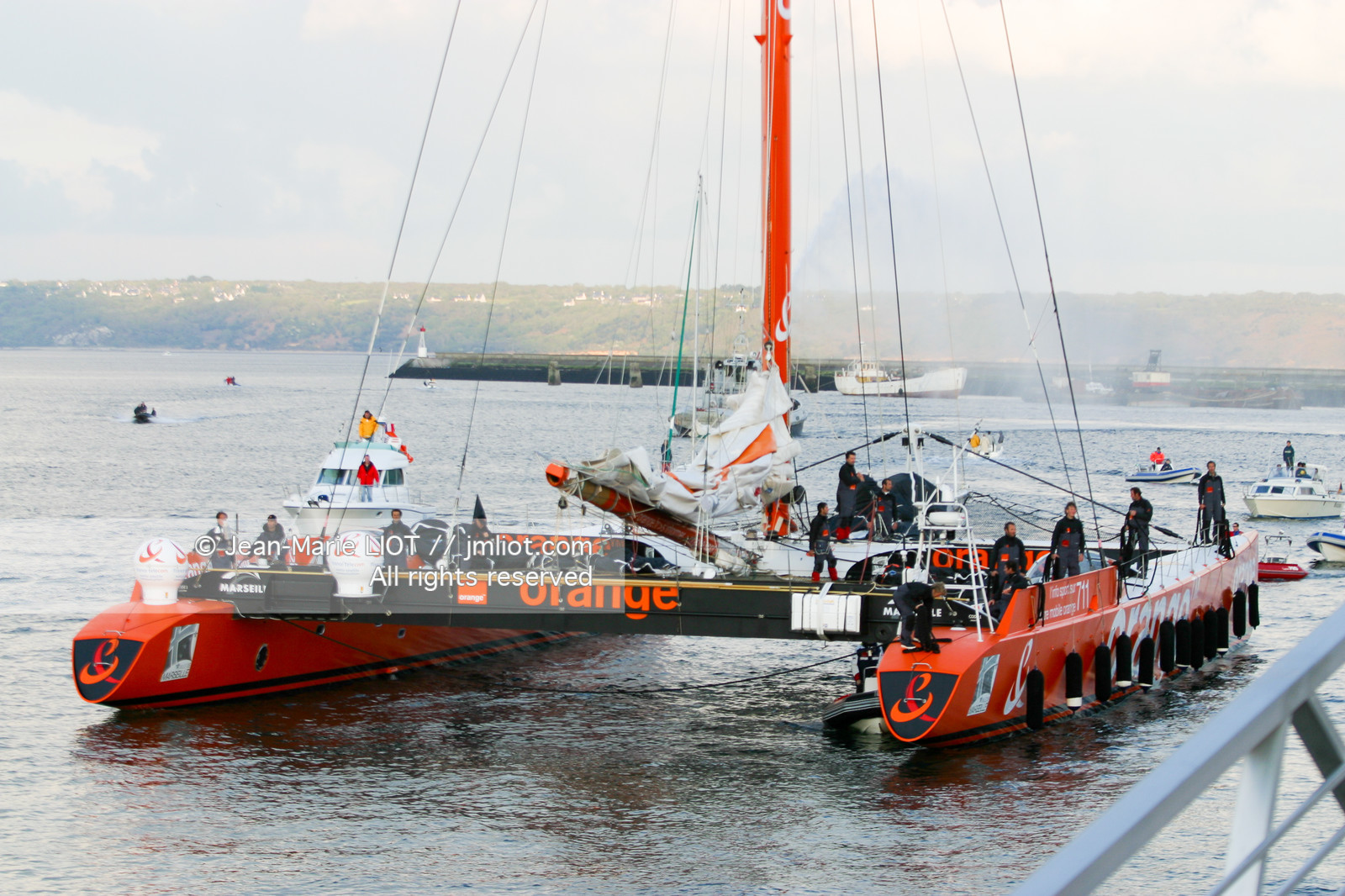 ARRIVEE ORANGE 2 BRUNO PEYRON