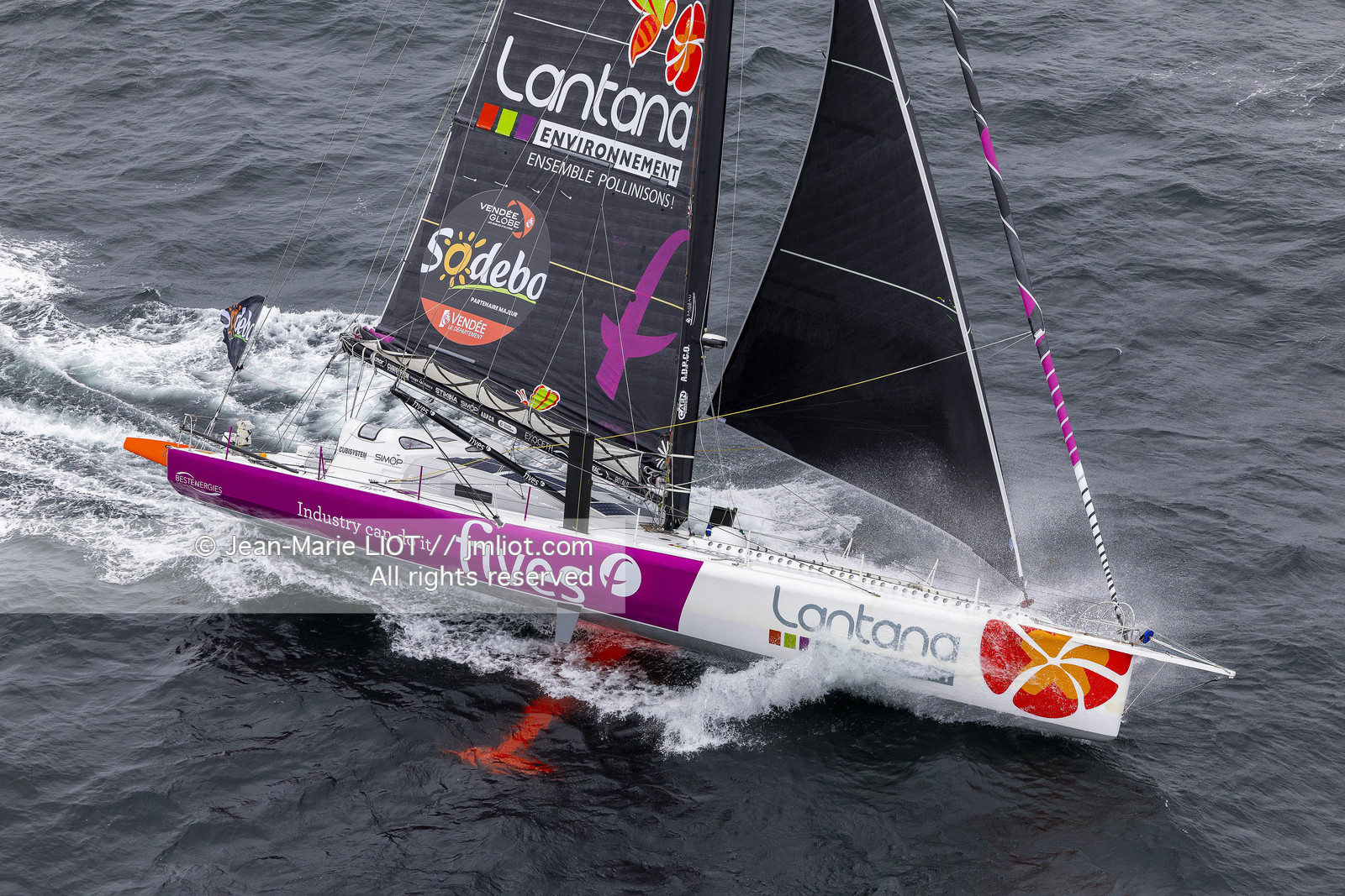 LOUIS DUC 2024 - IMOCA FIVES GROUP – LANTANA ENVIRONNEMENT - VENDEE GLOBE 2024-2025