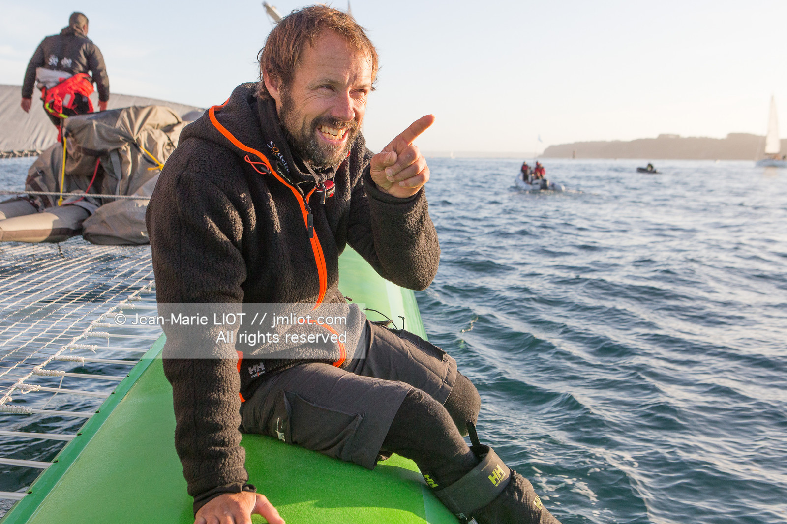 THOMAS COVILLE - RECORD AUTOUR DU MONDE EN MULTICOQUE EN SOLITAIRE 2016