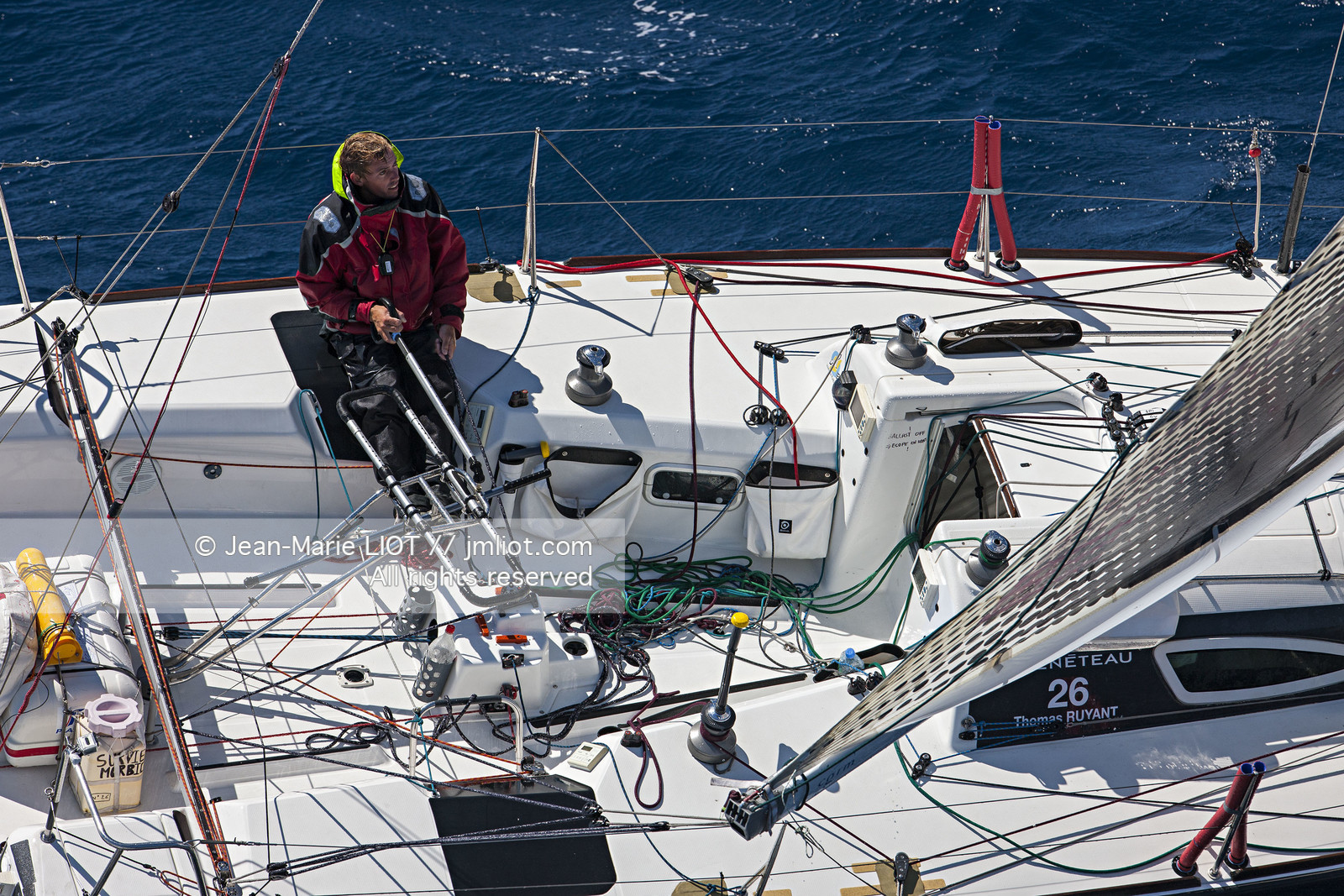 THOMAS RUYANT 2011, - FIGARO DESTINATION DUNKERQUE
