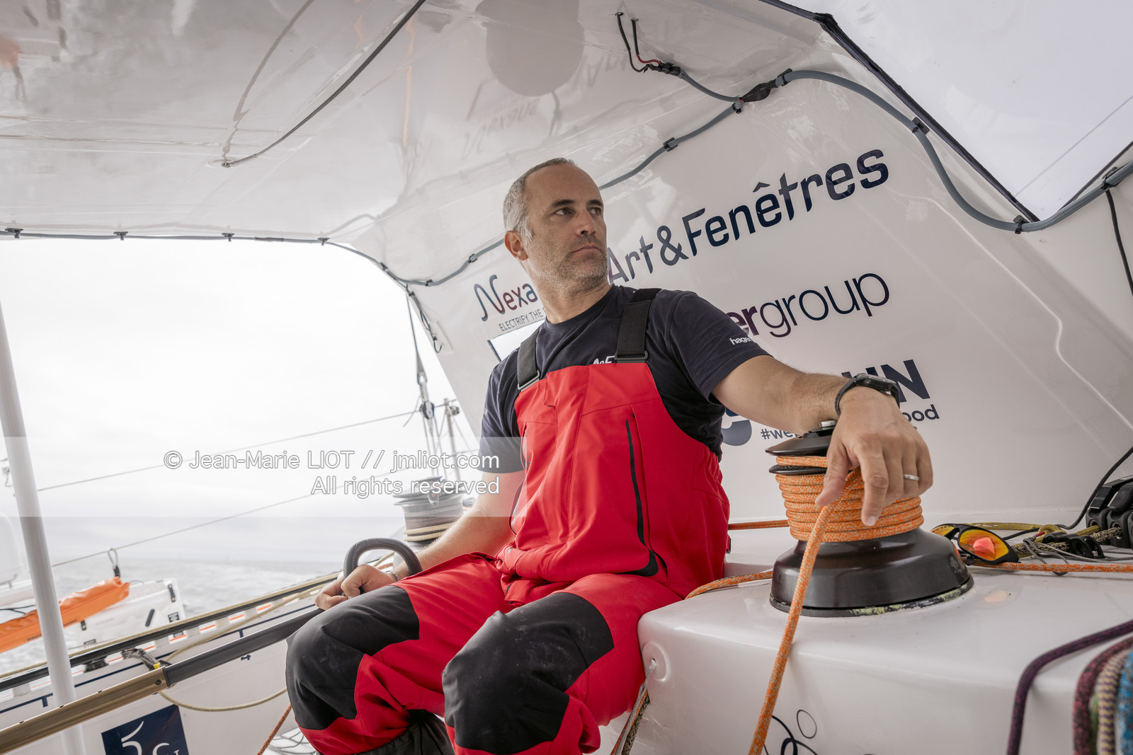 FABRICE AMEDEO 2023 - PREMIERE NAVIGATION IMOCA