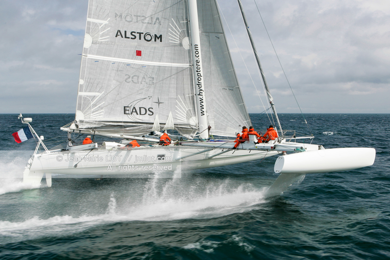 UN VOL EN HYDROPTERE