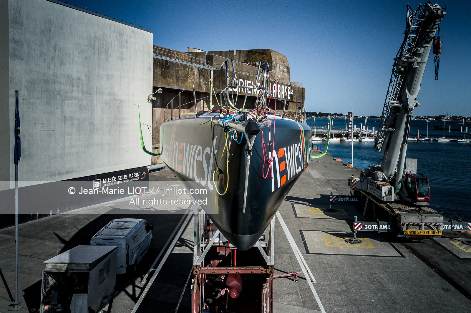 FABRICE AMEDEO - IMOCA NEWREST - ART & FENETRES 2020