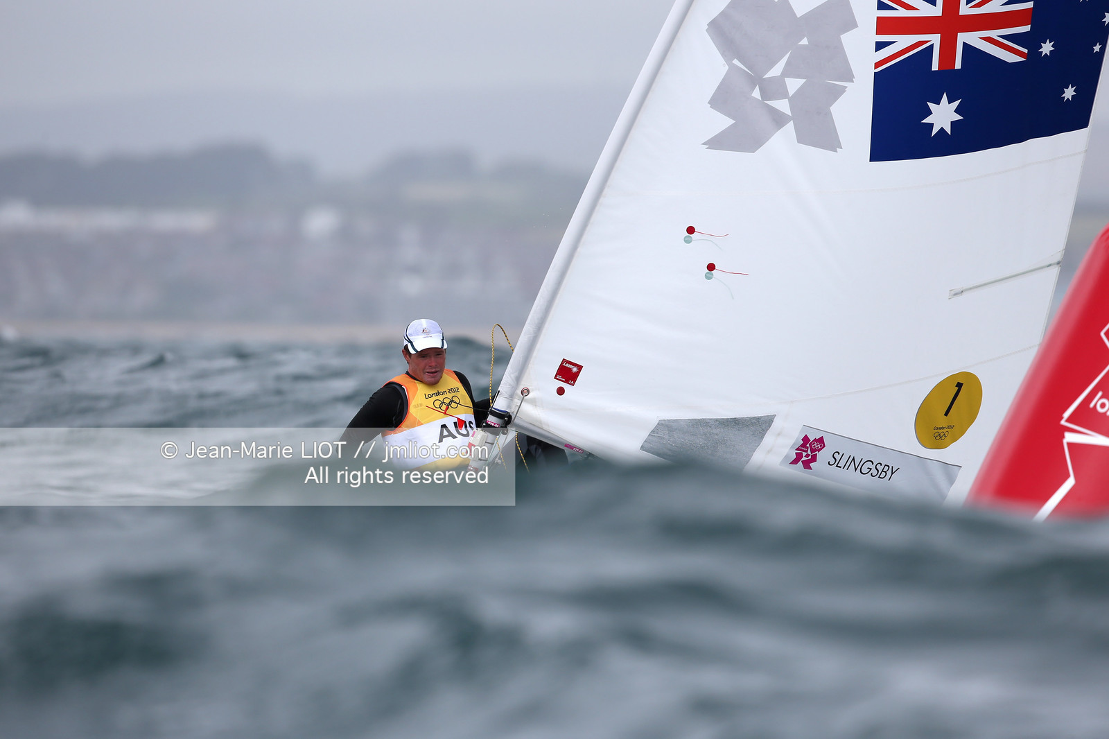 LONDON 2012 - SAILING - LASER MEN.