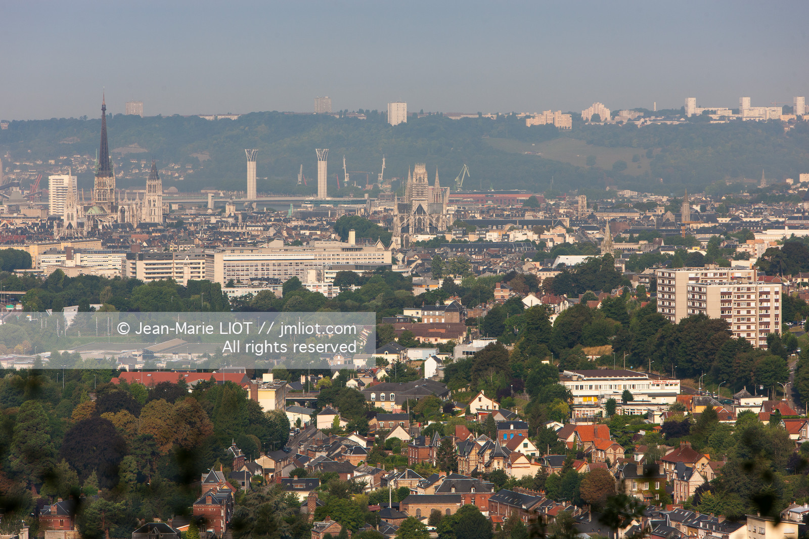 .Rouen prefecture of Normandy. Photo © Jean-Marie Liot