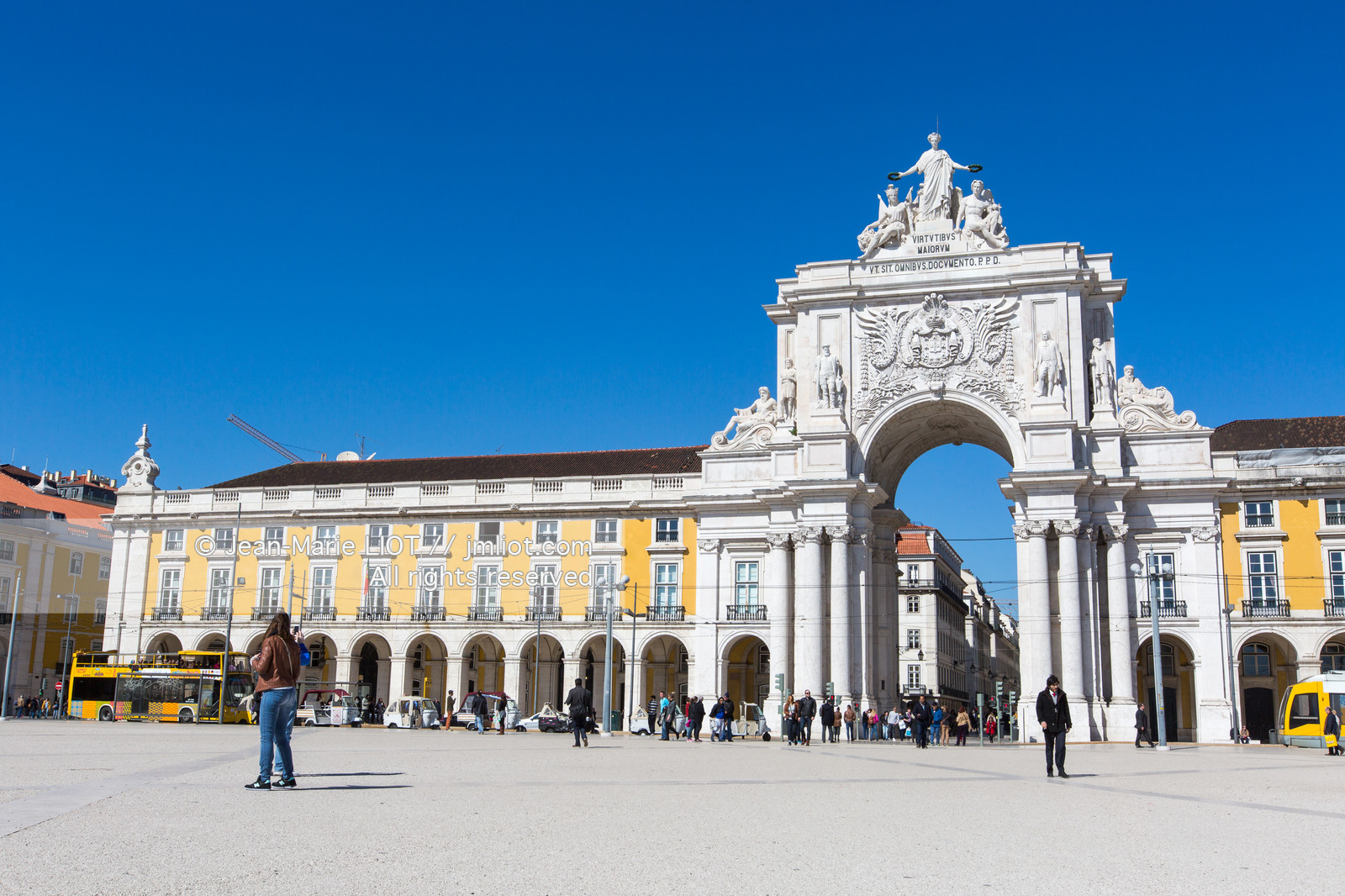 Lisbonne, capitale portugaise.
