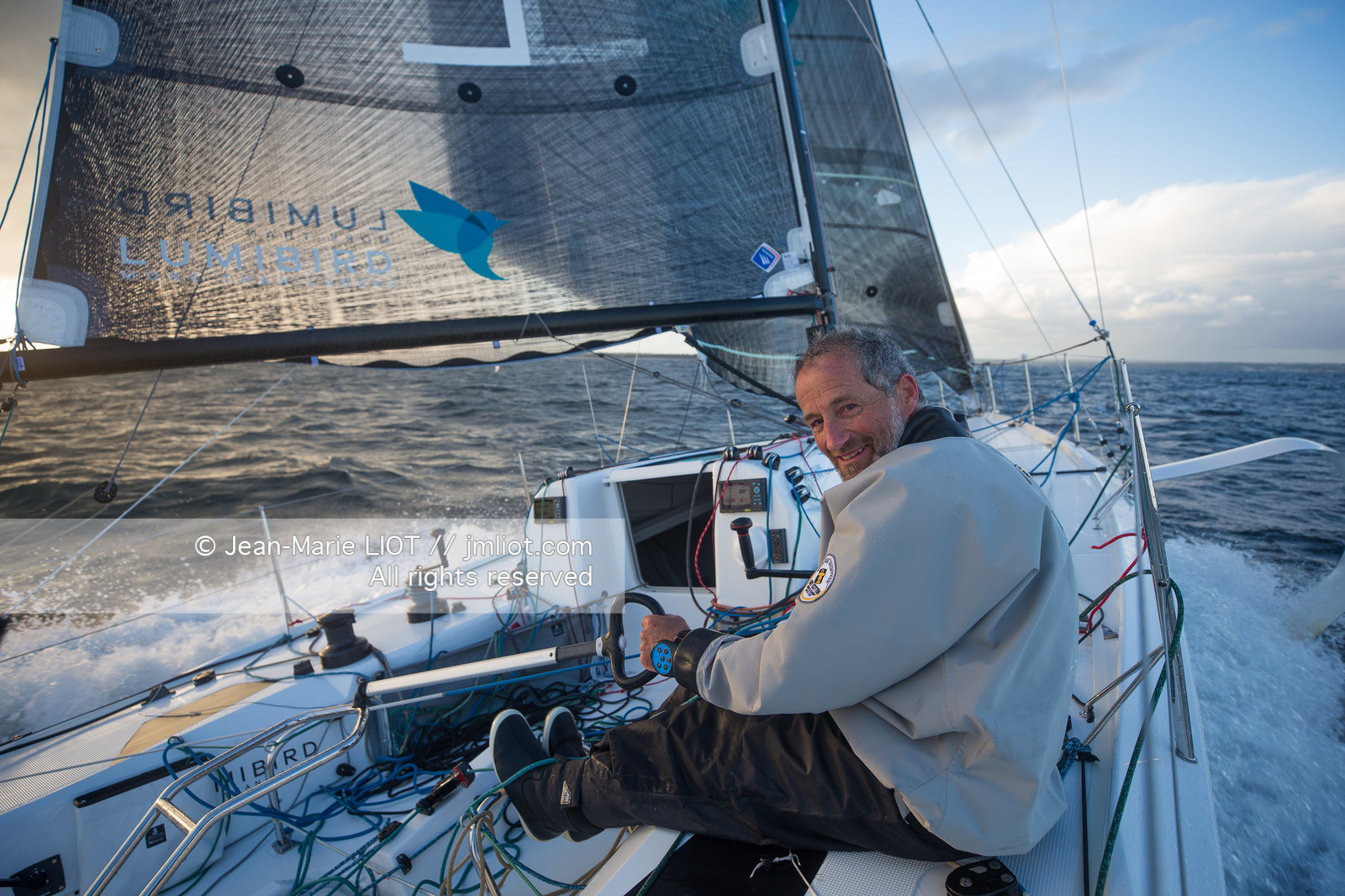 MICHEL DESJOYEAUX - FIGARO 3 LUMIBIRD 2019