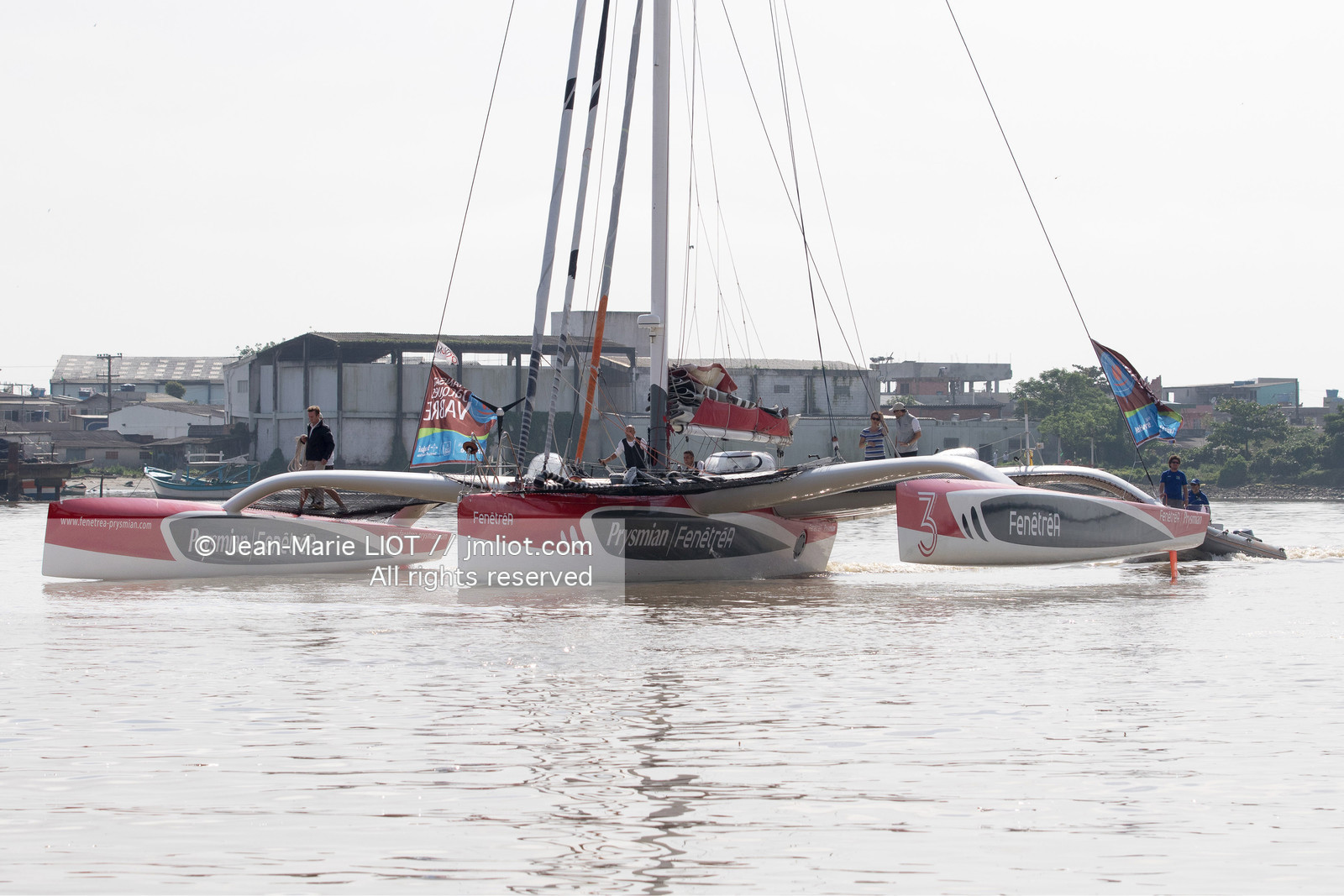 TRANSAT JACQUES VABRE 2015 - MULTI 50 FENETREA PRYSMIAN