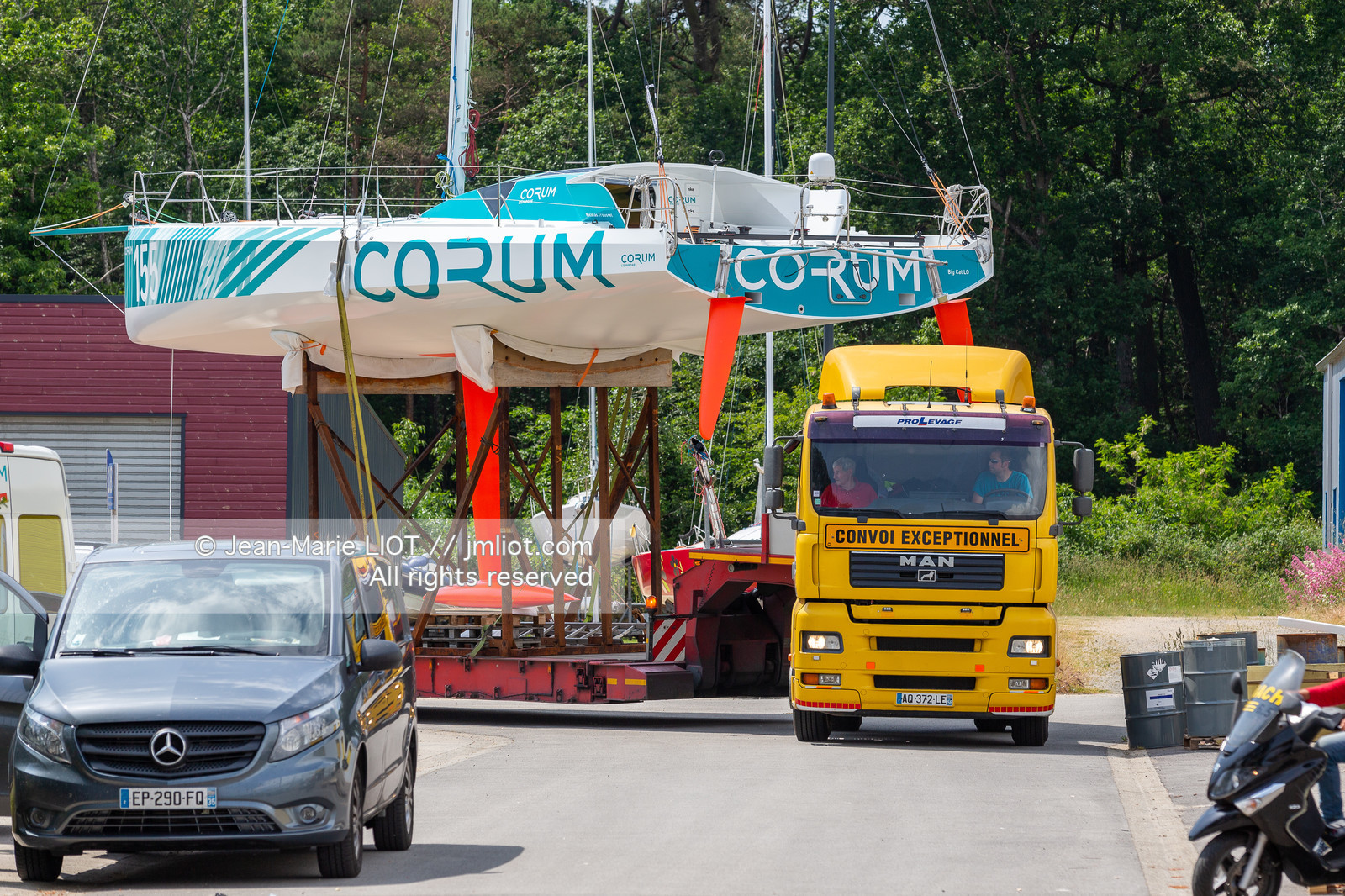 NICOLAS TROUSSEL - CLASS 40 CORUM - 2018 - MISE A L'EAU