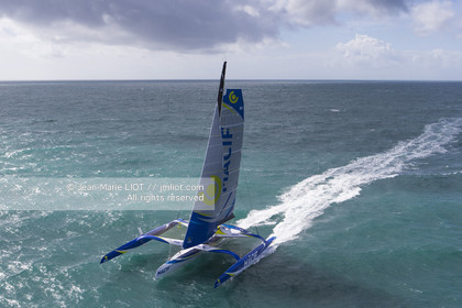 SAILING - ULTIME MACIF AERIAL MARCH 2016