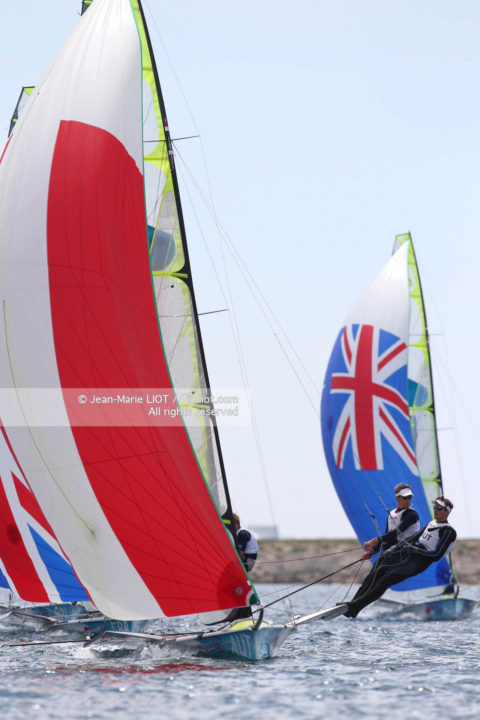 LONDON 2012 - SAILING - 49ER MEN.