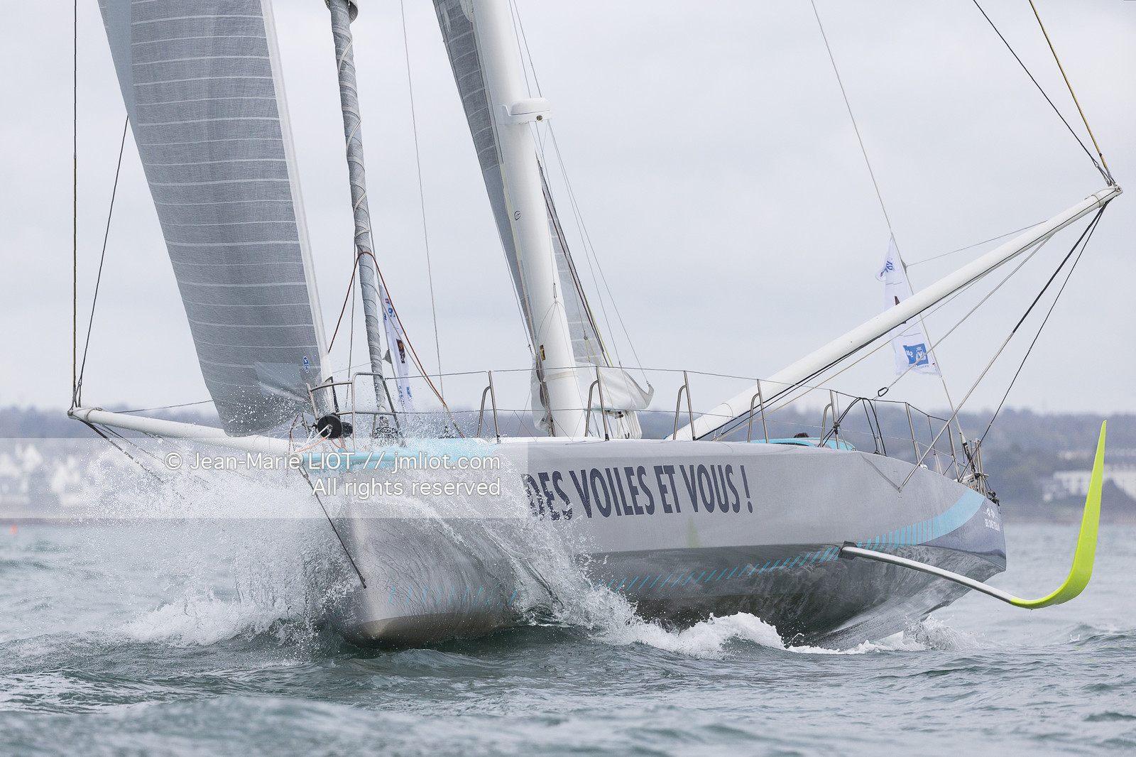 SAILING - TRANSAT JACQUES VABRE 2017 - FENETREA MIX BUFFET - ERWAN LE ROUX - VINCENT RIOU