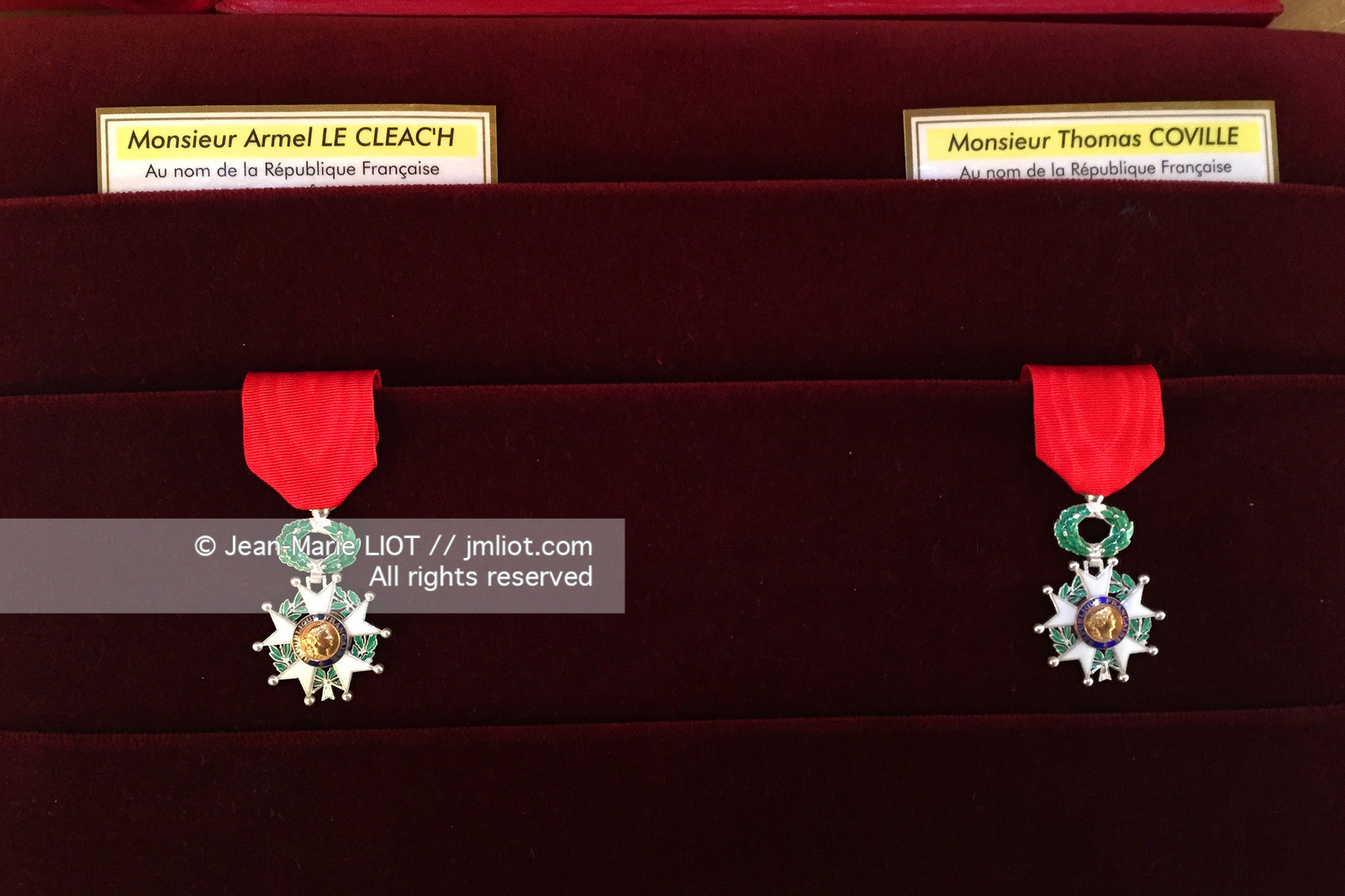 VENDEE GLOBE - RECORD - LEGION D'HONNEUR - ELYSEE