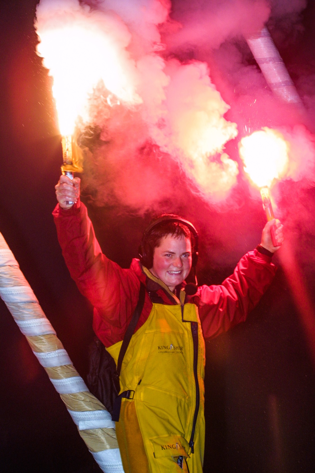 ARRIVEE ELLEN MACARTHUR - 2E