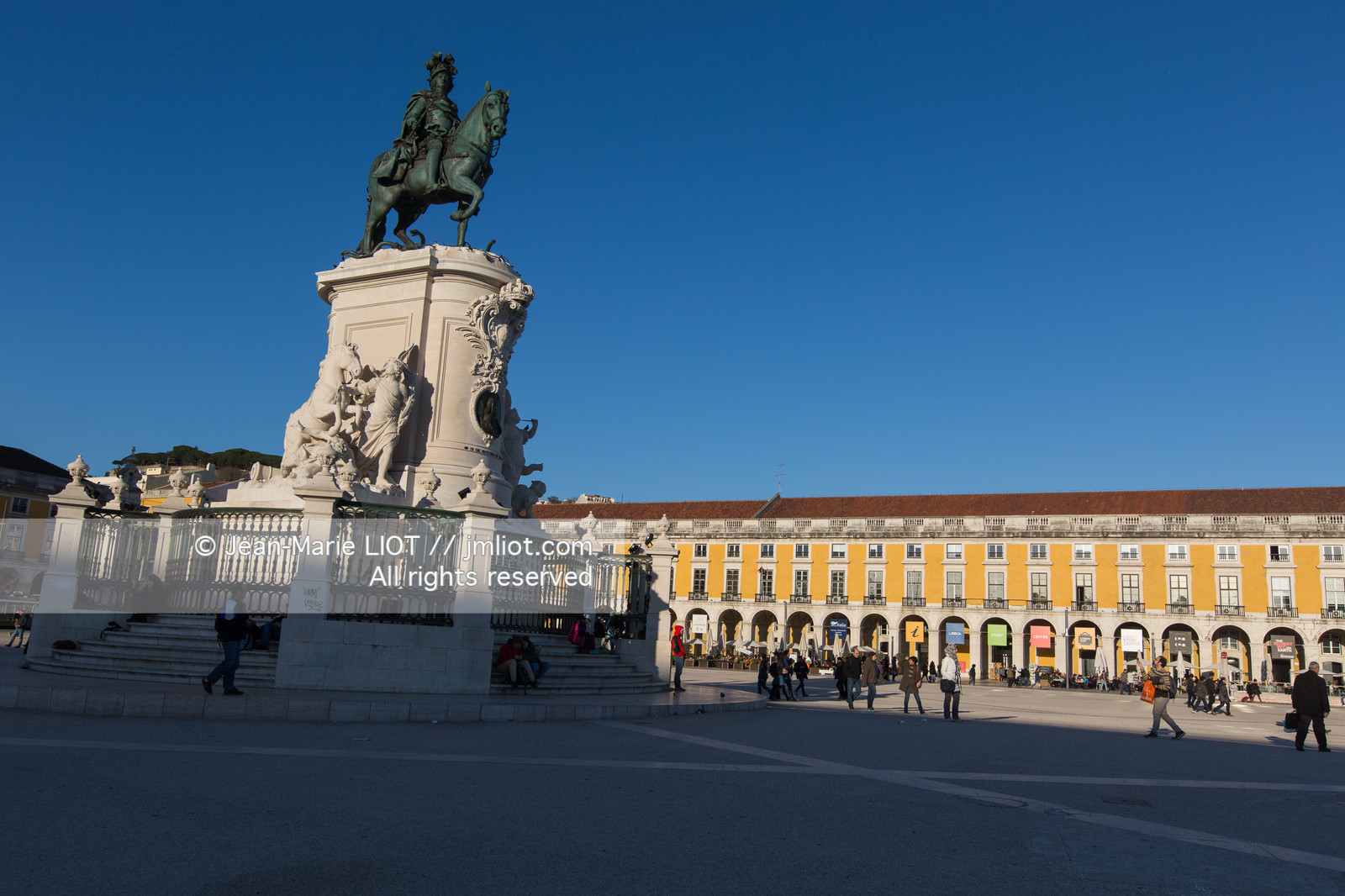 Lisbonne, capitale portugaise.