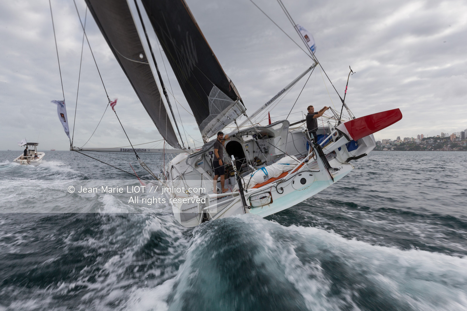 TRANSAT JACQUES VABRE 2017 - ARRIVEE