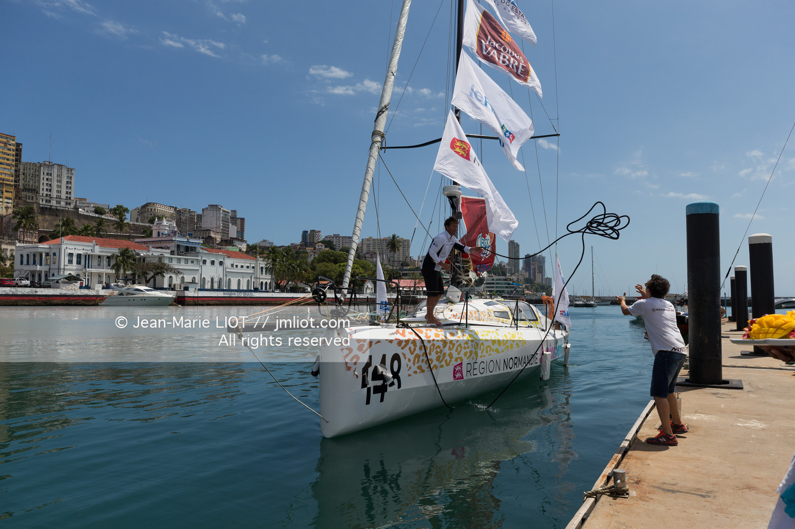 TRANSAT JACQUES VABRE 2017 - ARRIVEE