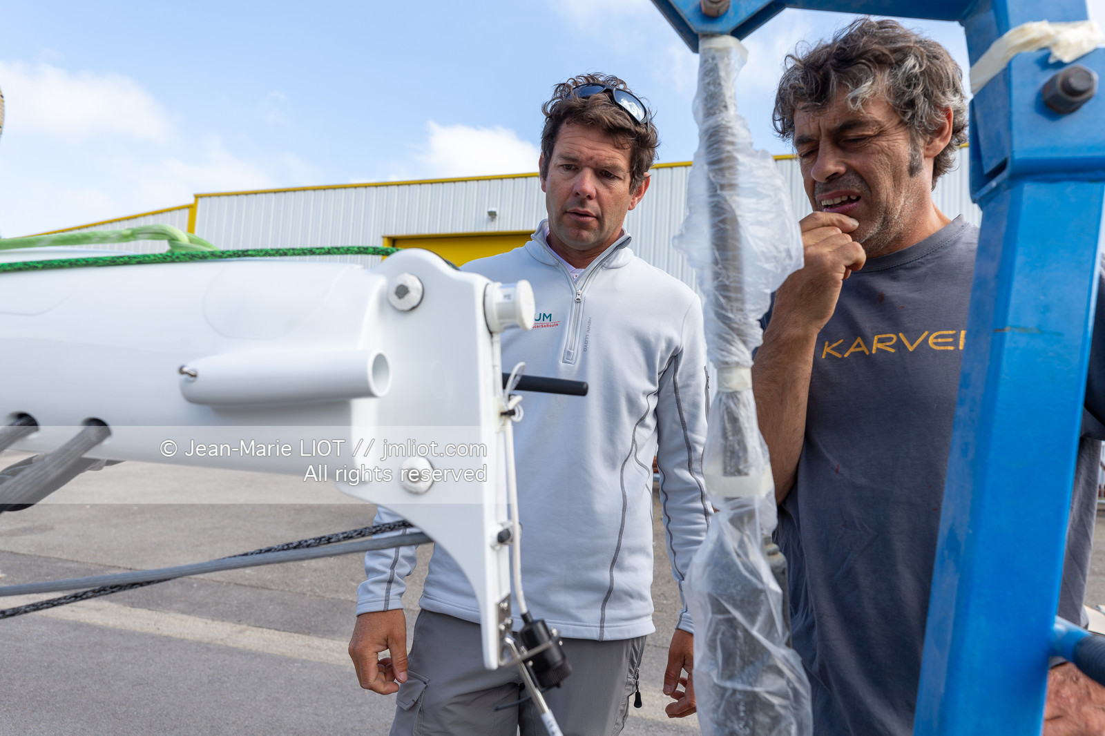 NICOLAS TROUSSEL - CLASS 40 CORUM - 2018 - MISE A L'EAU