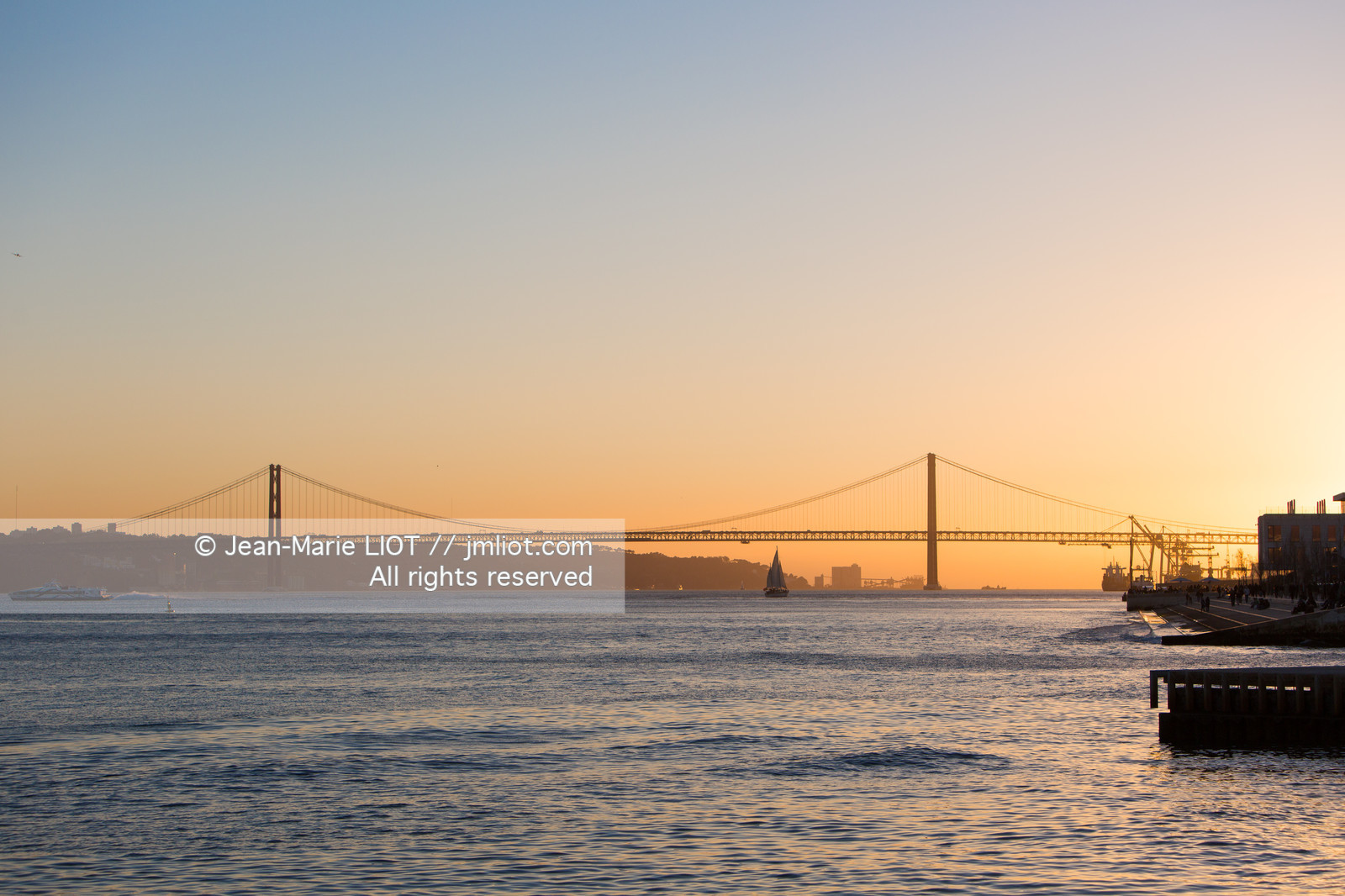 Lisbonne, capitale portugaise.