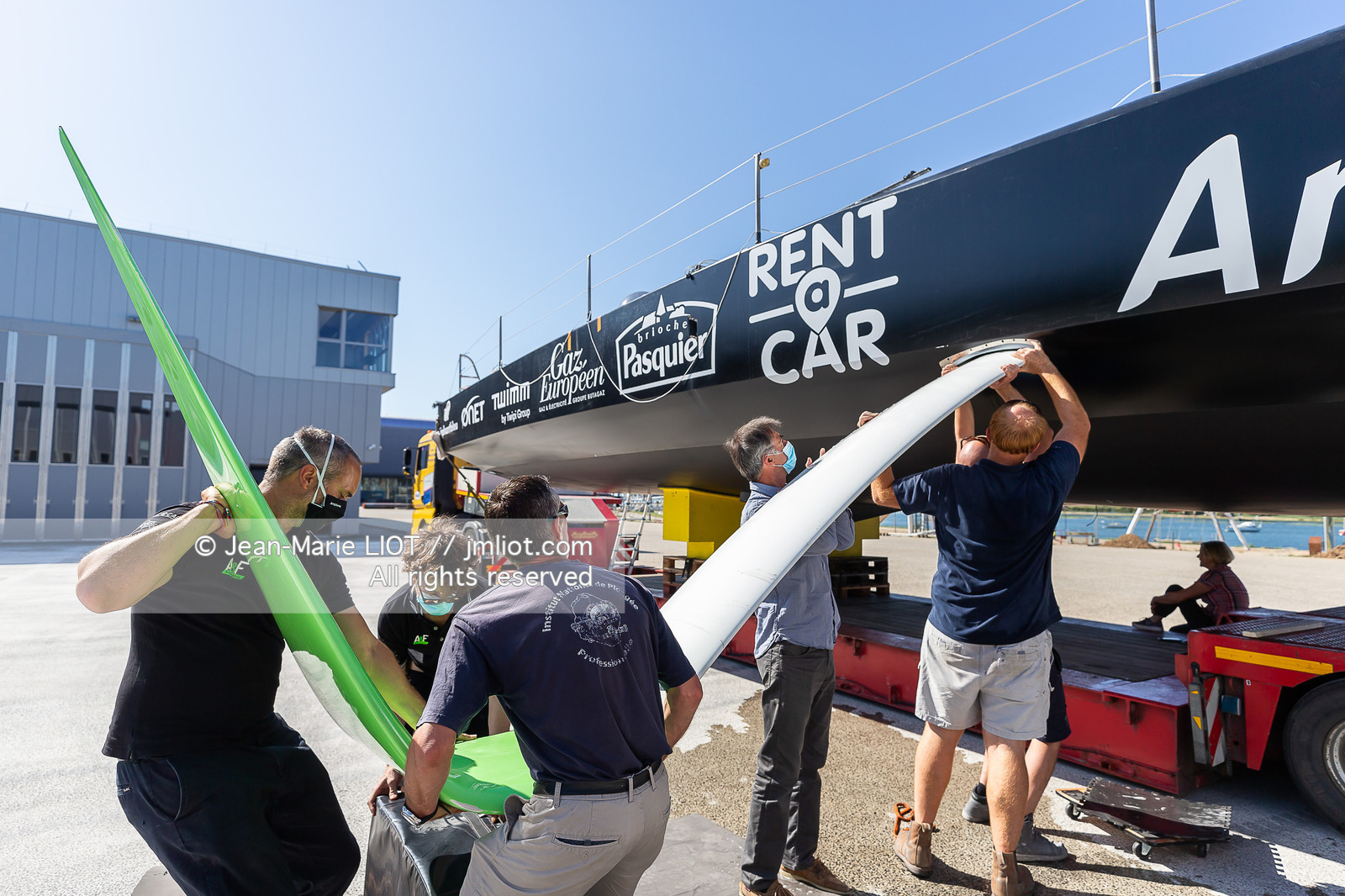 FABRICE AMEDEO - IMOCA NEWREST - ART & FENETRES 2020