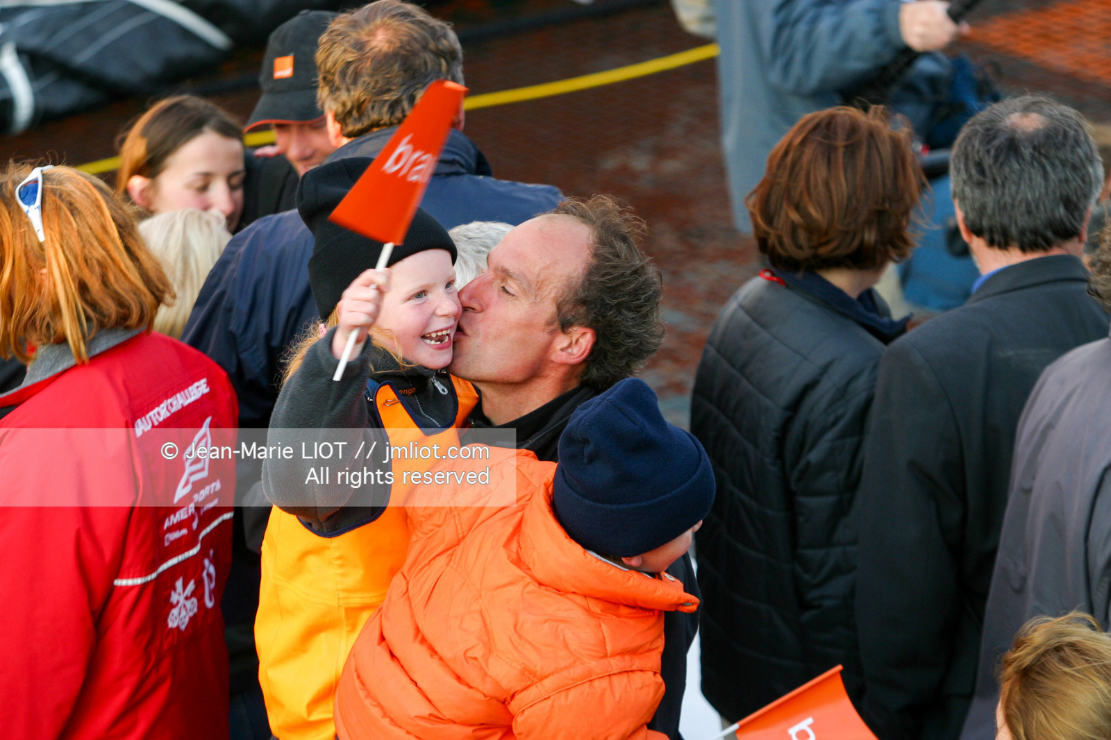 ARRIVEE ORANGE 2 BRUNO PEYRON