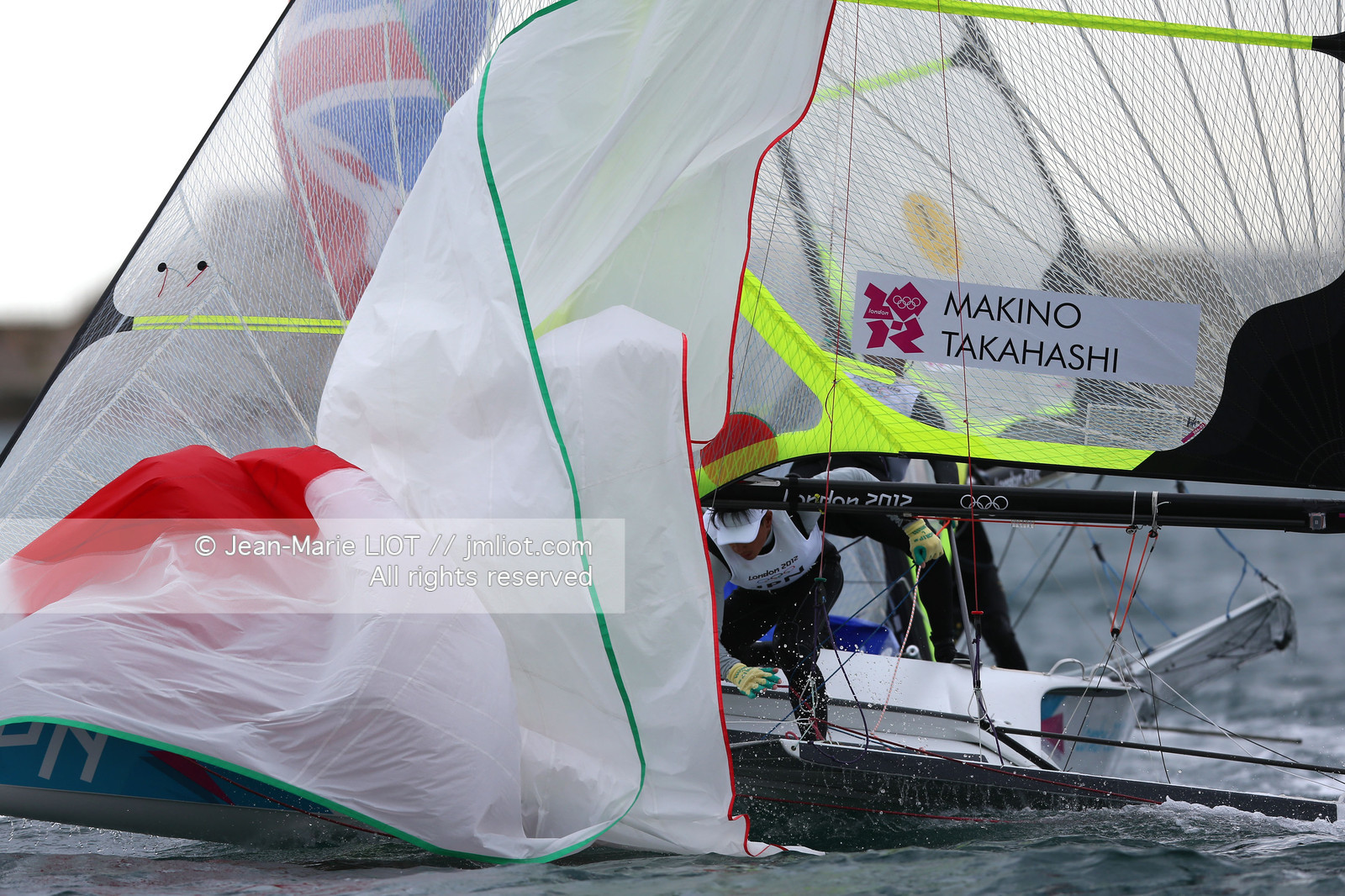 LONDRES 2012 - JEUX OLYMPIQUES - VOILE - DU 27 JUILLET AU 12 AOUT 2012 - 470 - 49er  - SECONDE SEMAINE.
